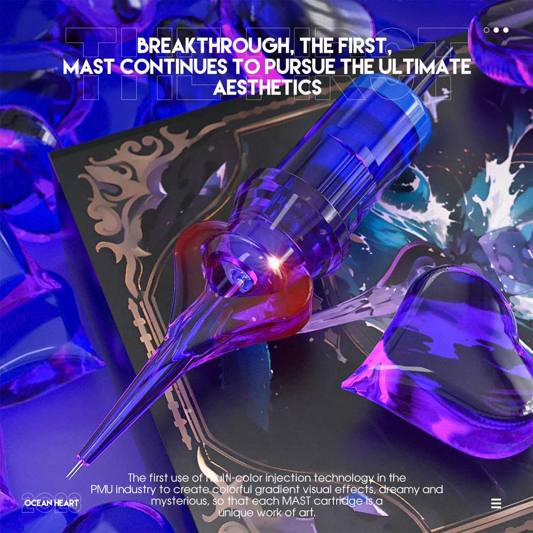 Dragonhawk Mast Ocean Heart Cartridges Needles (10Pcs)