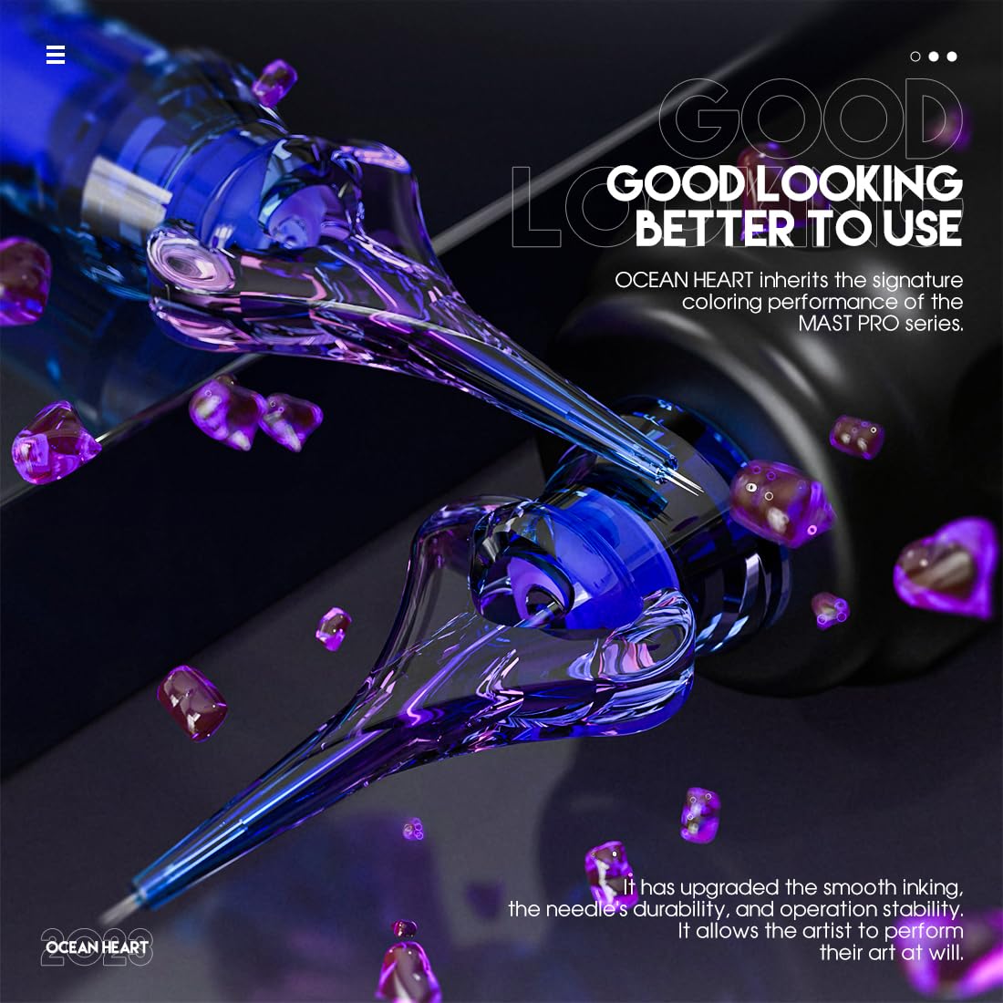 Dragonhawk Mast Ocean Heart Cartridges Needles (10Pcs)