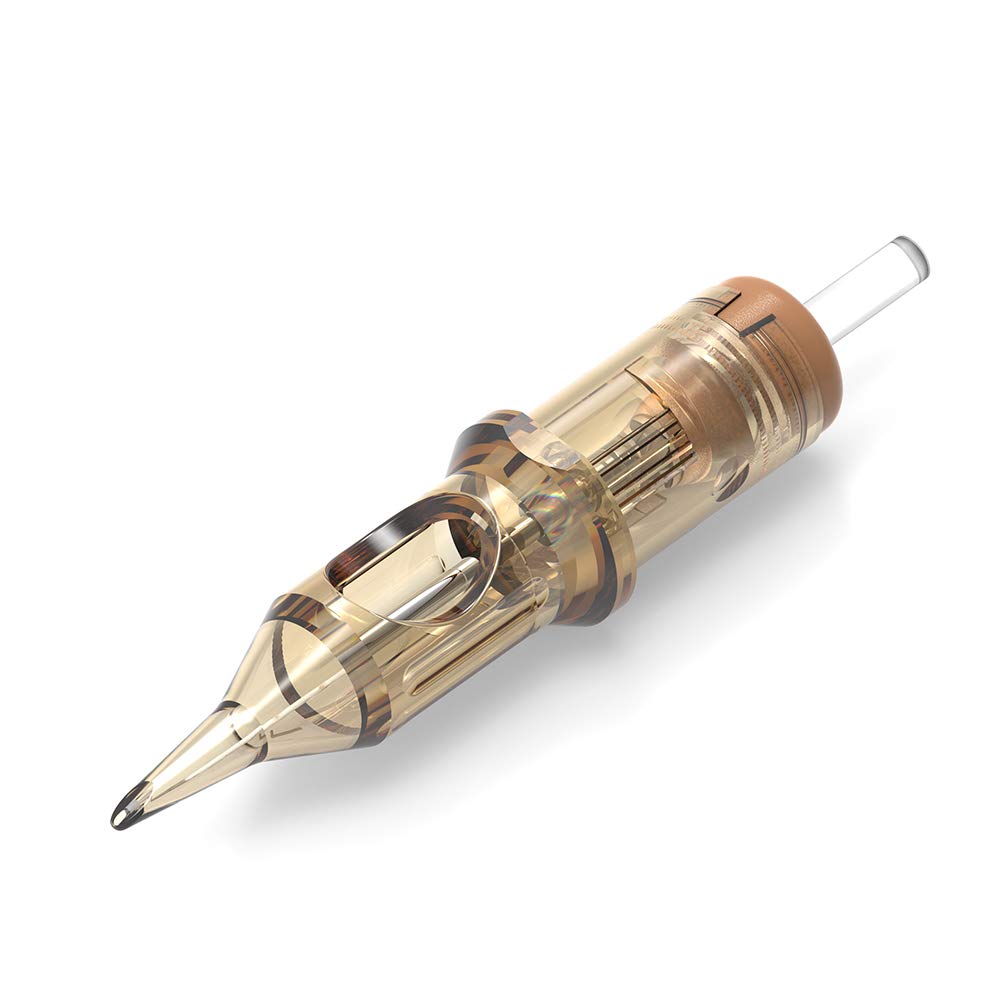 CHUSE Tattoo PMU Cartridges Needles 0.35MM Round Liner (20Pcs)