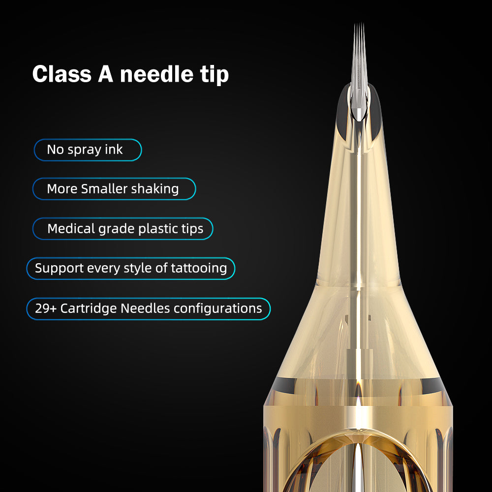 CHUSE Tattoo PMU Cartridges Needles 0.35MM Magnum (20Pcs)