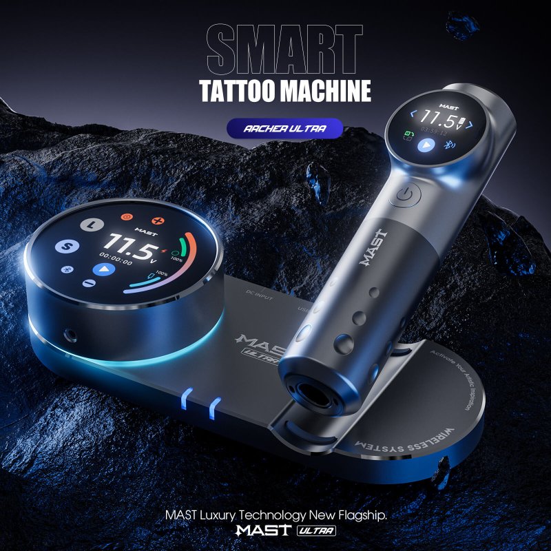 Dragonhawk Mast Archer Ultra Wireless Tattoo Pen Smart Machine with 4.5MM Stroke