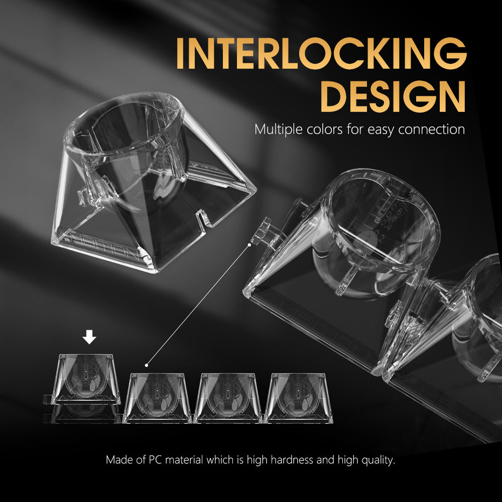 Ambition Disposable Tattoo Ink Cups with Interlocking Design (60Pcs)