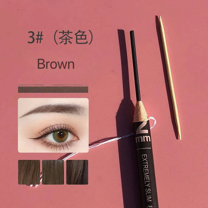 PMU Microblading Hairstroke 2mm Ultra-Slim Pencil (12Pcs)