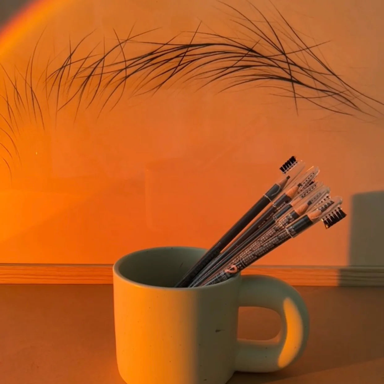 PMU Microblading Hairstroke 2mm Ultra-Slim Pencil (12Pcs)