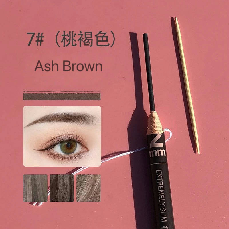 PMU Microblading Hairstroke 2mm Ultra-Slim Pencil (12Pcs)