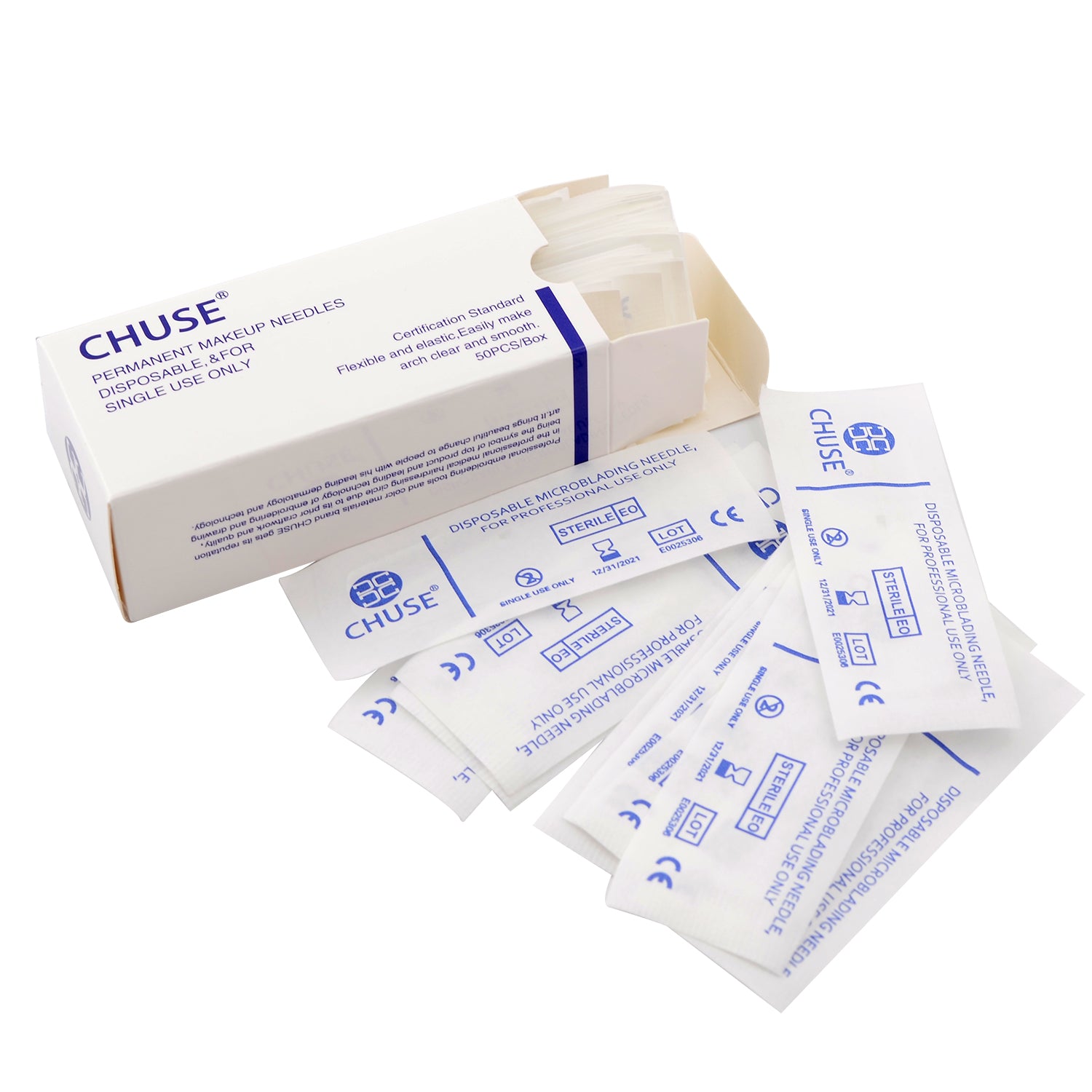 CHUSE 0.20mm 21U Mircoblading Needles (50Pcs)