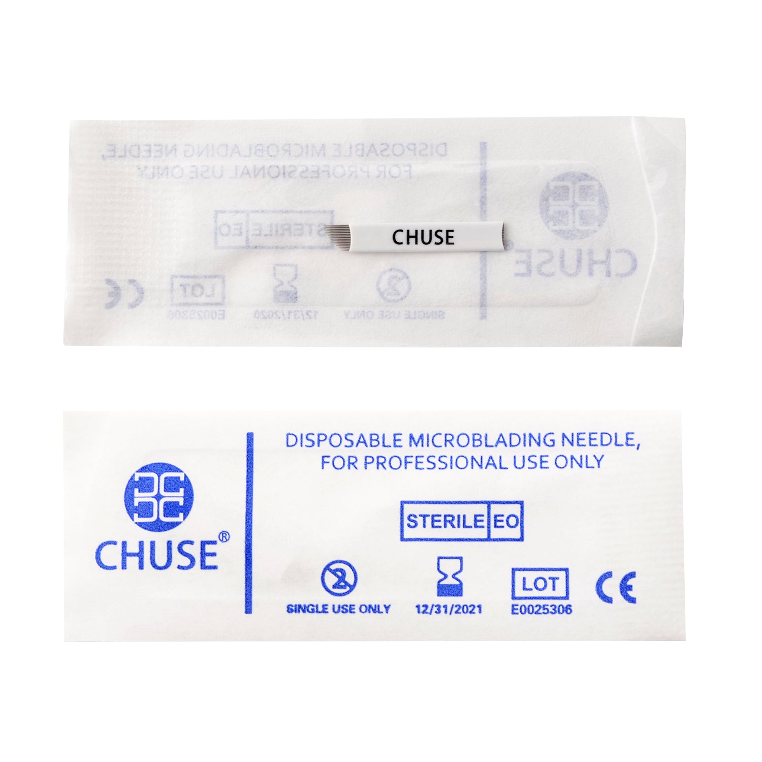 CHUSE 0.25mm 16 Curved Mircoblading Needles (50Pcs)