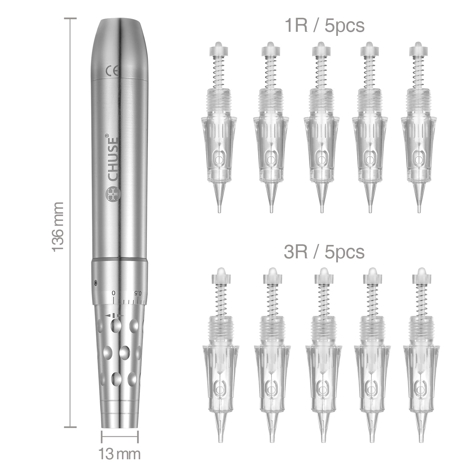 CHUSE C18/C5 Pro Tattoo PMU Machine Kit