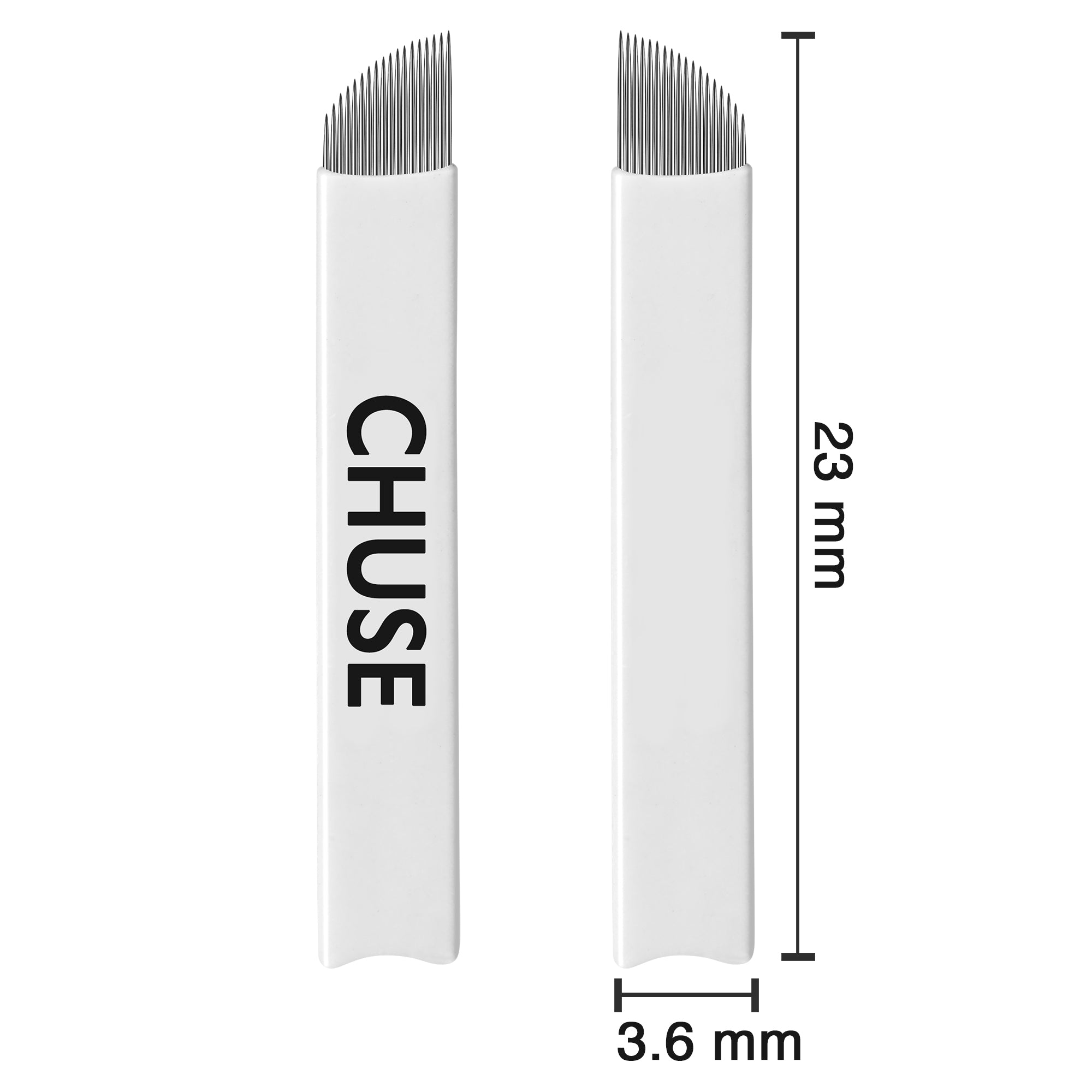 CHUSE 0.18mm 18 Curved Mircoblading Needles (50Pcs)