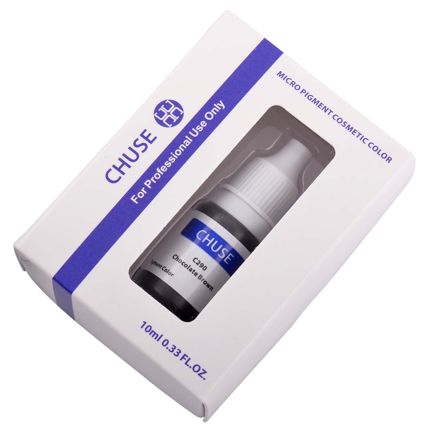 Pigments pour sourcils CHUSE PMU 0,35 oz/10 ml (C290 Brun chocolat)