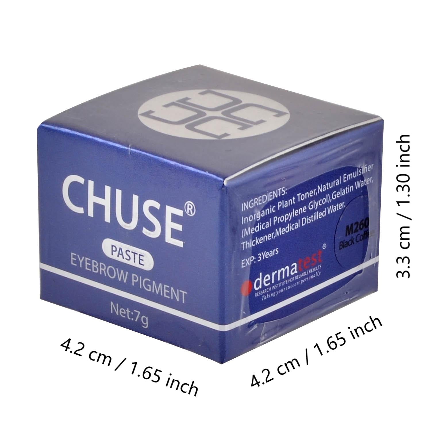 CHUSE 7g Paste Eyebrow Pigments (M260 Black Coffee)