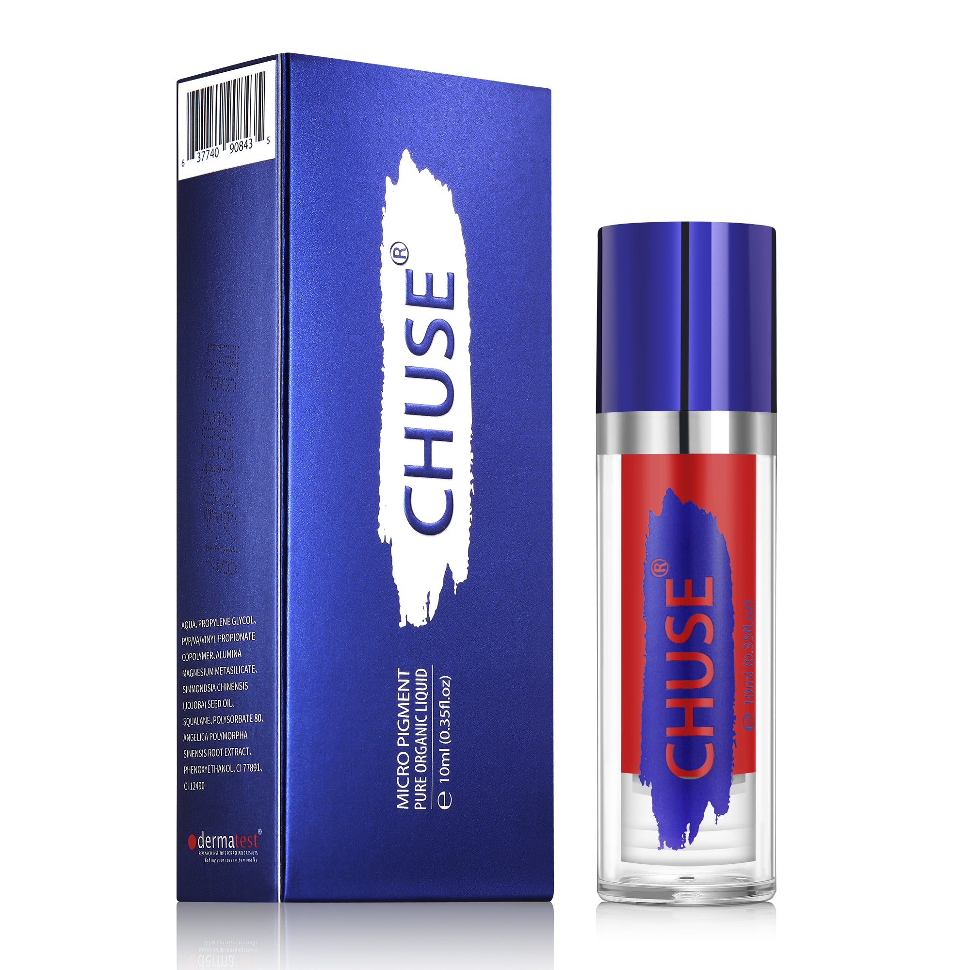 Pigments pour les lèvres CHUSE PMU 0,35 oz/10 ml (L301 Rouge rubis)