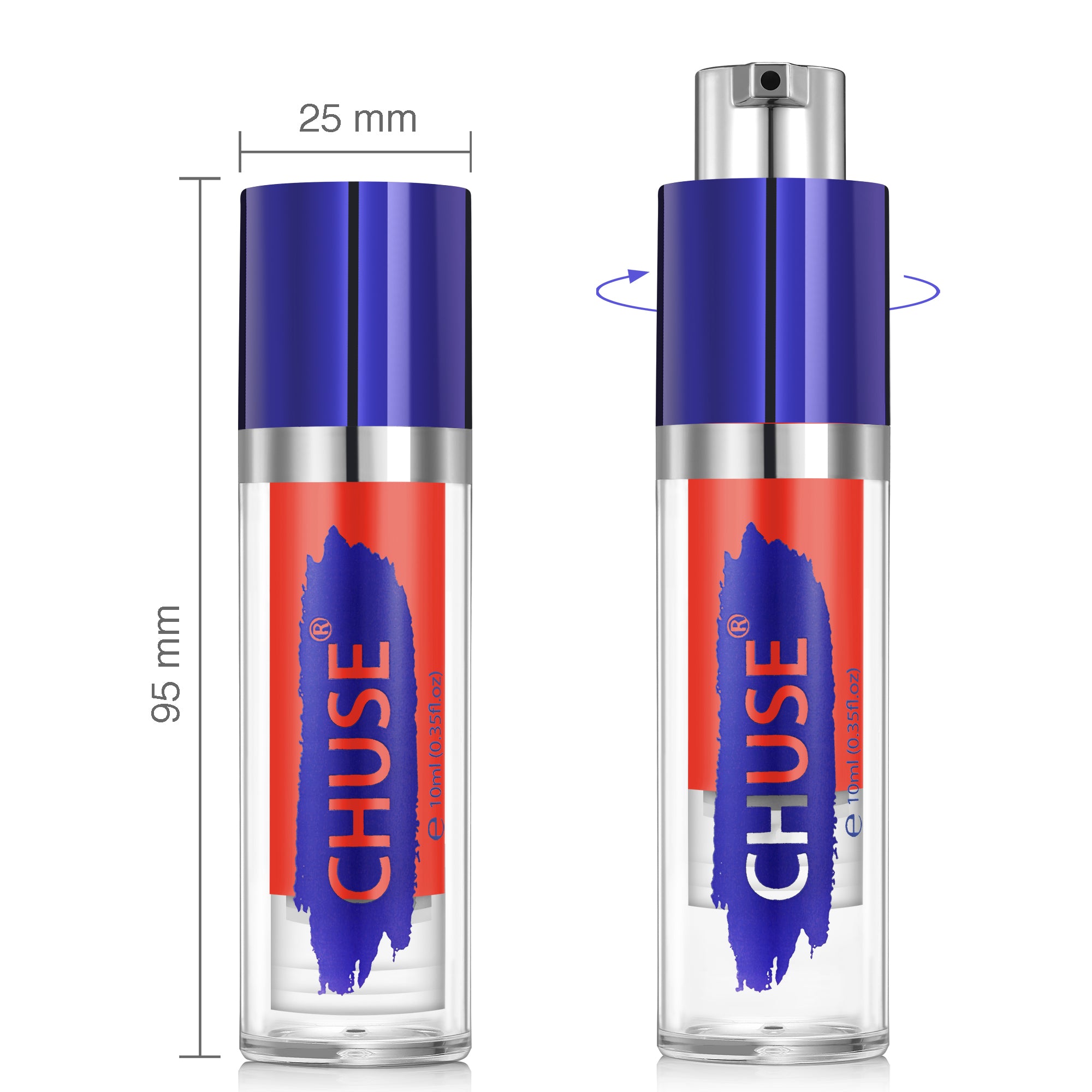 Pigments pour les lèvres CHUSE PMU 0,35 oz/10 ml (L302 Crimson)