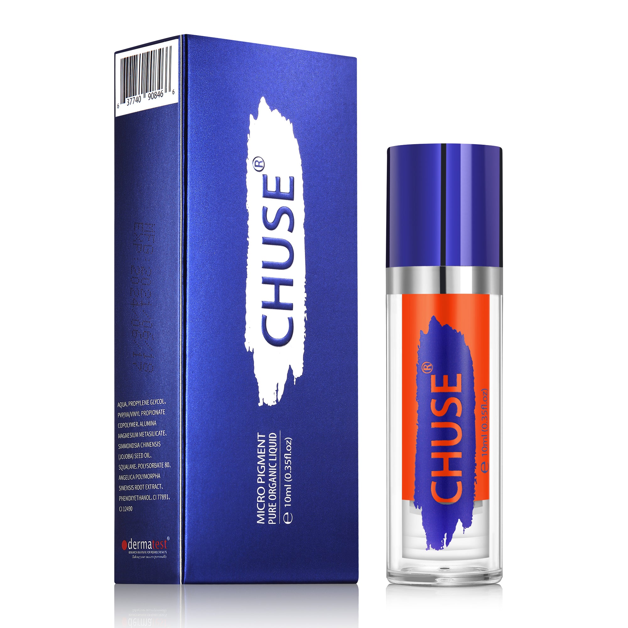 CHUSE PMU Lip Pigments 0.35oz/10ml (L304 Orange Red)