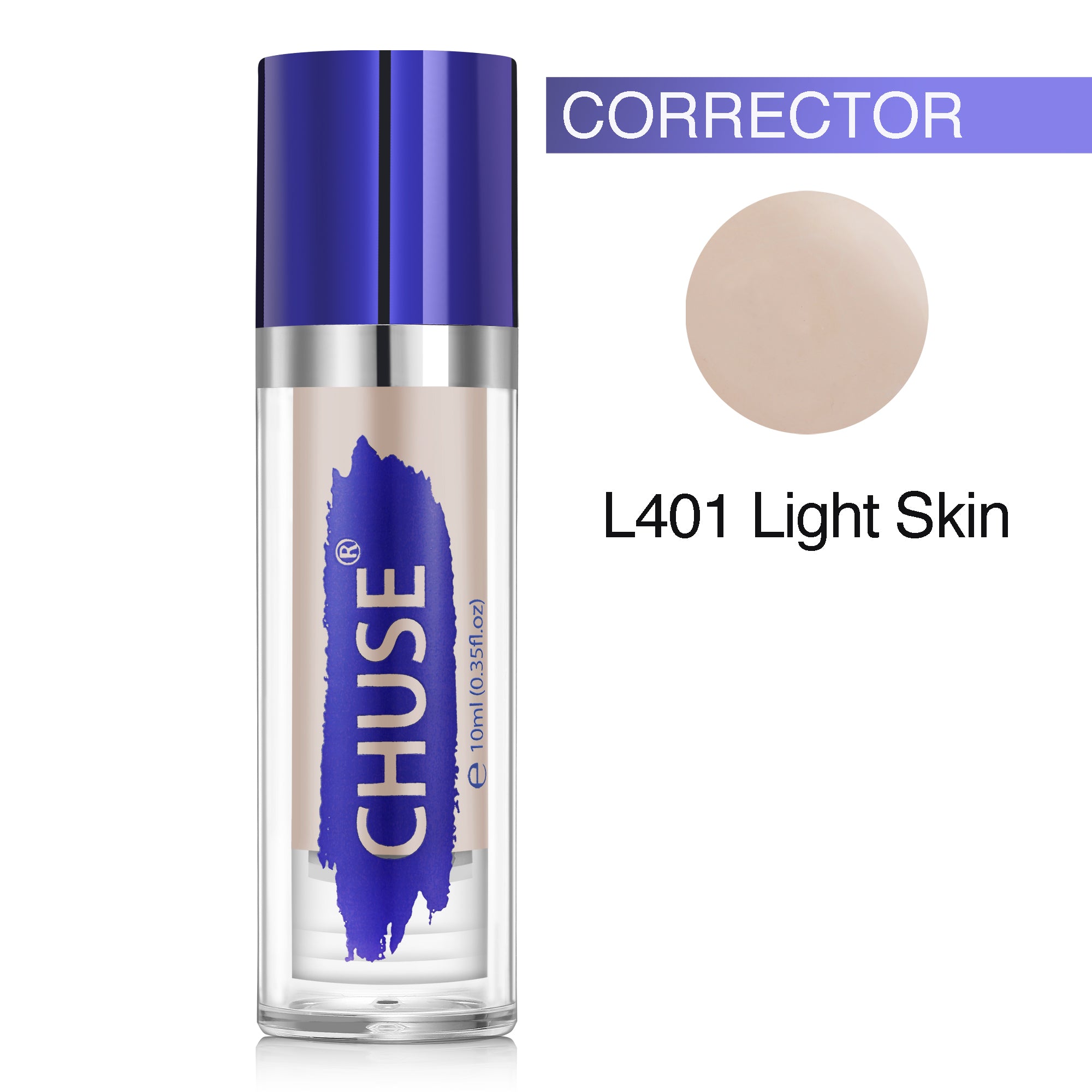 CHUSE PMU Mixing Corrector Pigments 0,35 oz/10ml (L401 Helle Haut)