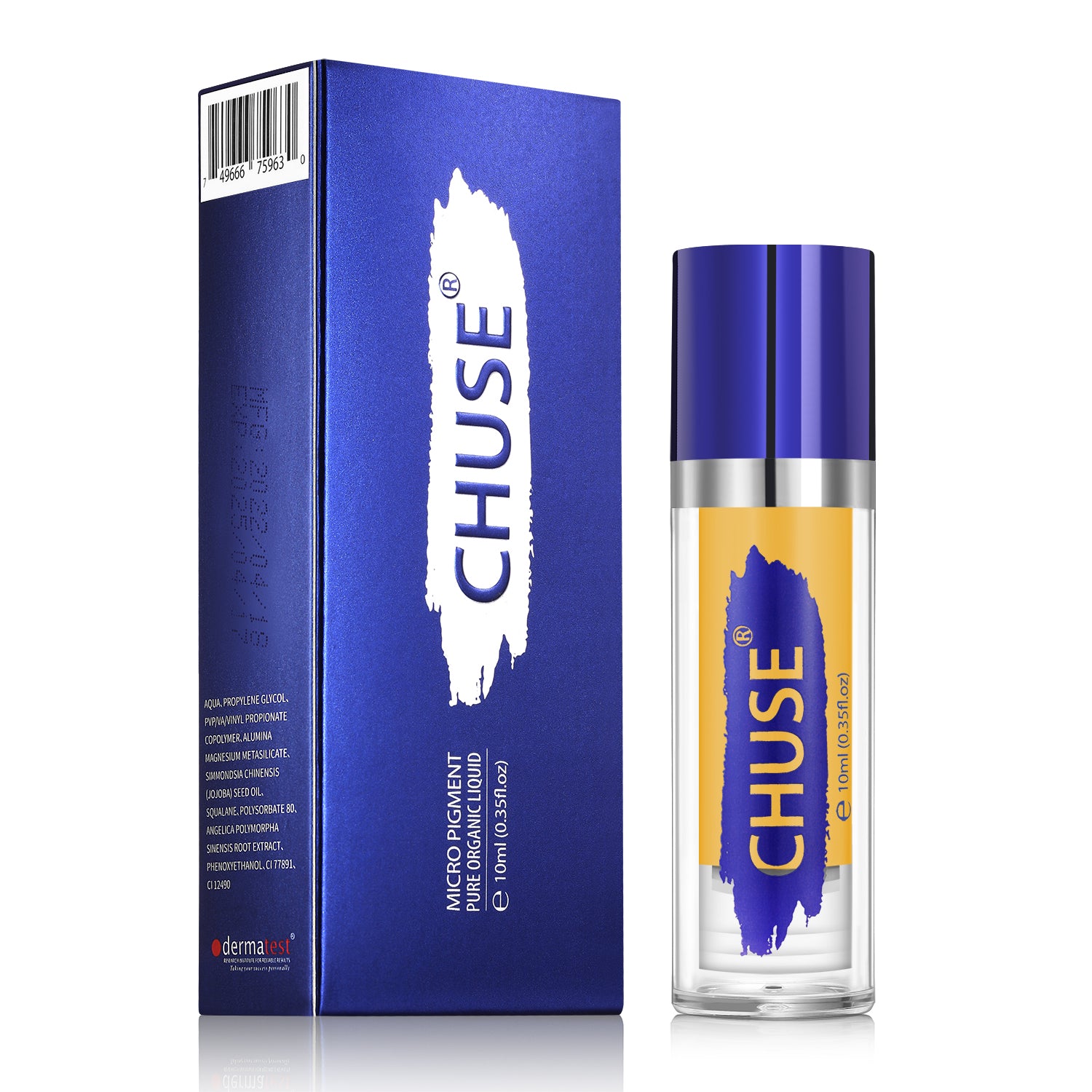 Pigments correcteurs de mélange CHUSE PMU 0,35 oz/10 ml (L407 Jaune citron)