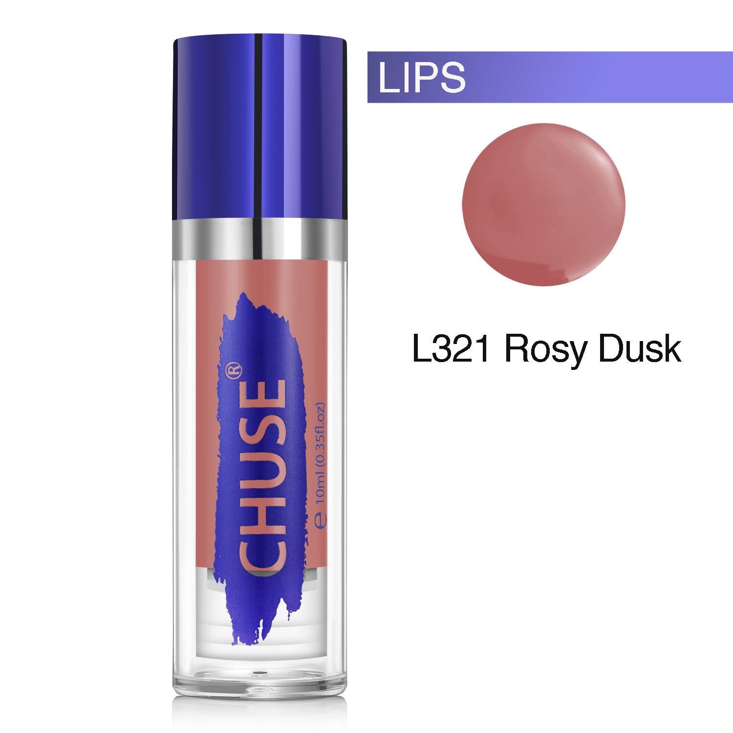 CHUSE PMU Lip Pigments 0.35oz/10ml (L321 Rosy Dusk)