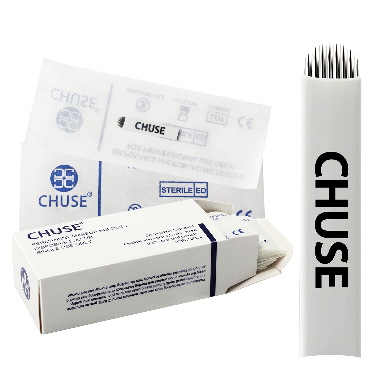 Aiguilles Microblading CHUSE 0,25 mm 16U (50 pièces)