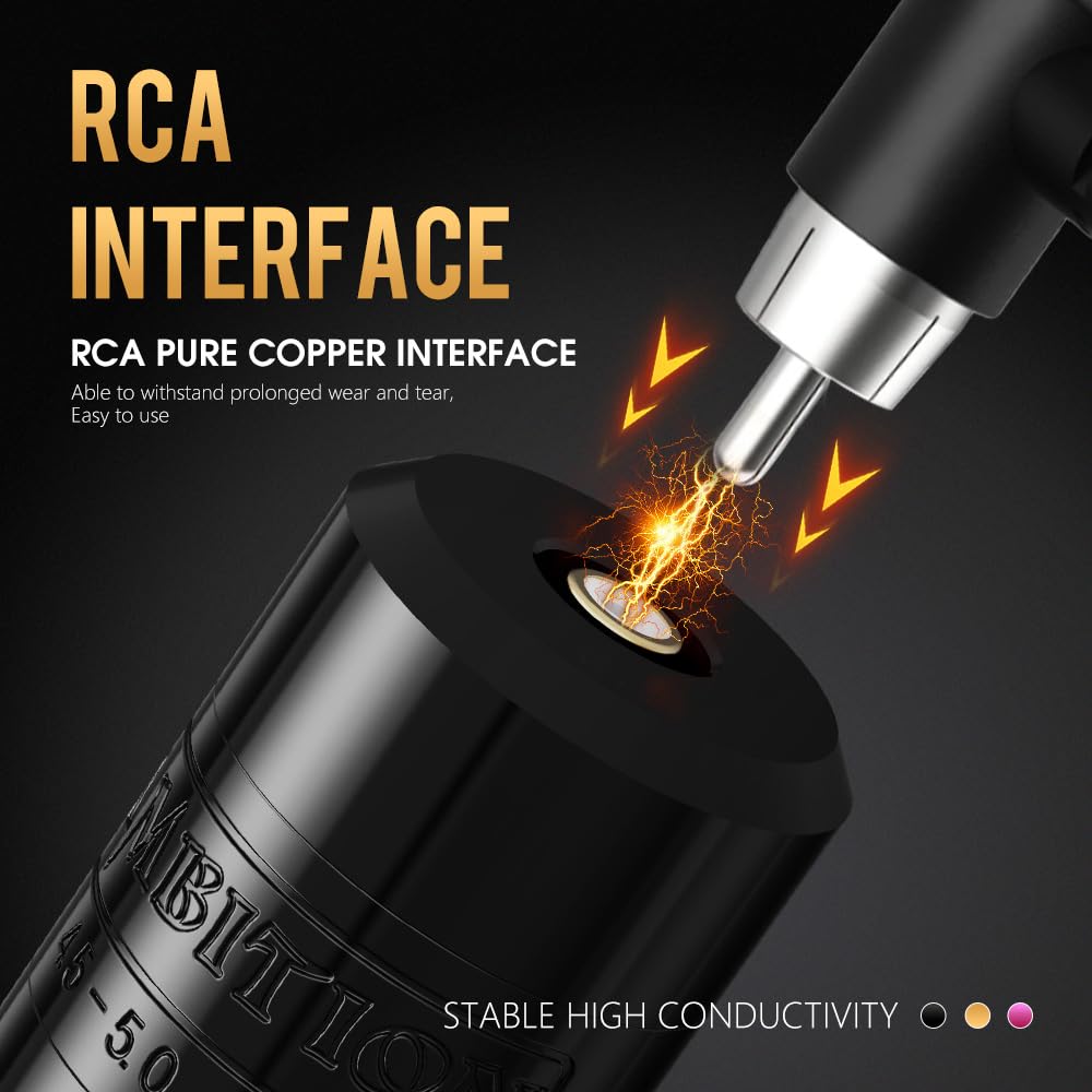 Ambition Torped 28/32/36mm Rotary Tattoo Machine Short Pen