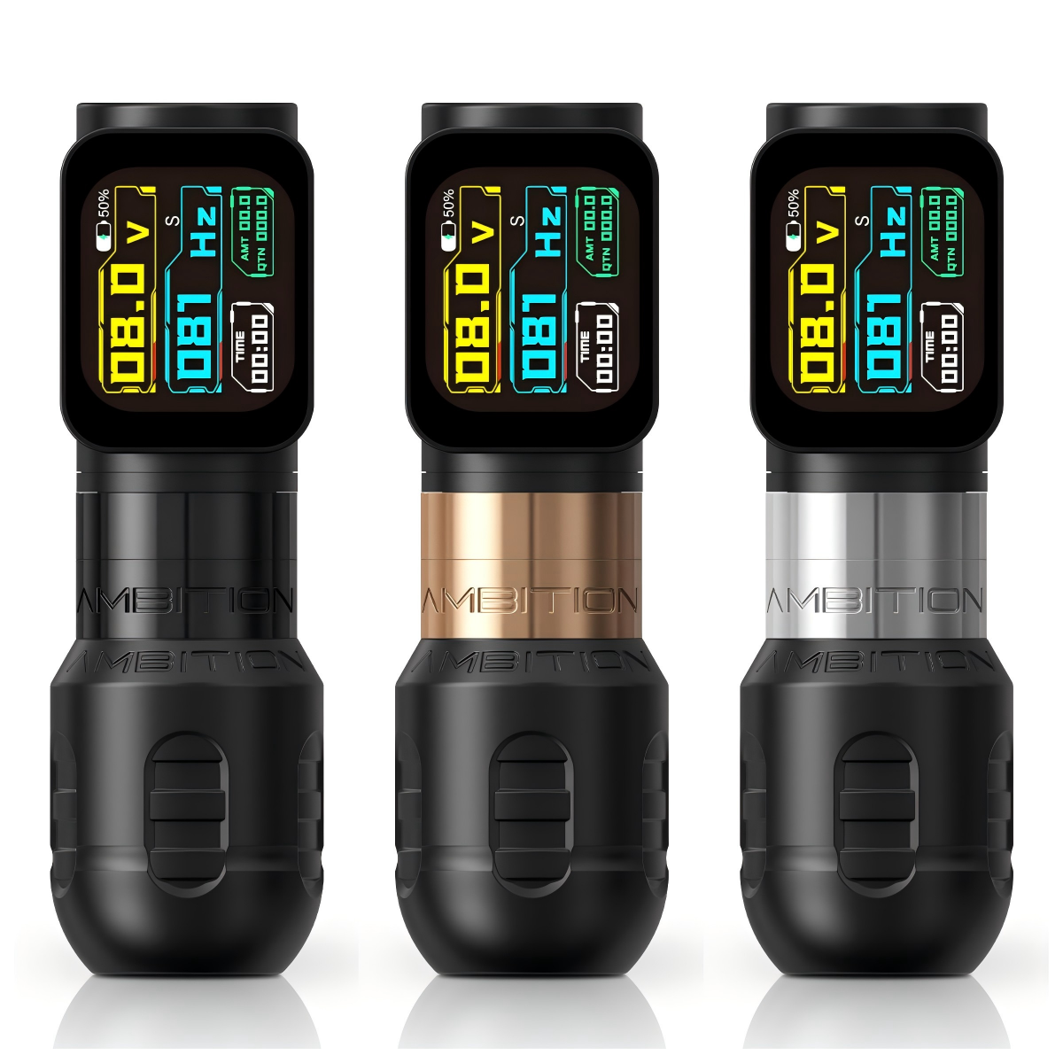 AMBITION Wireless　tattoo machine set　刺青 Ambition_Zetton_Wireless_Tatto