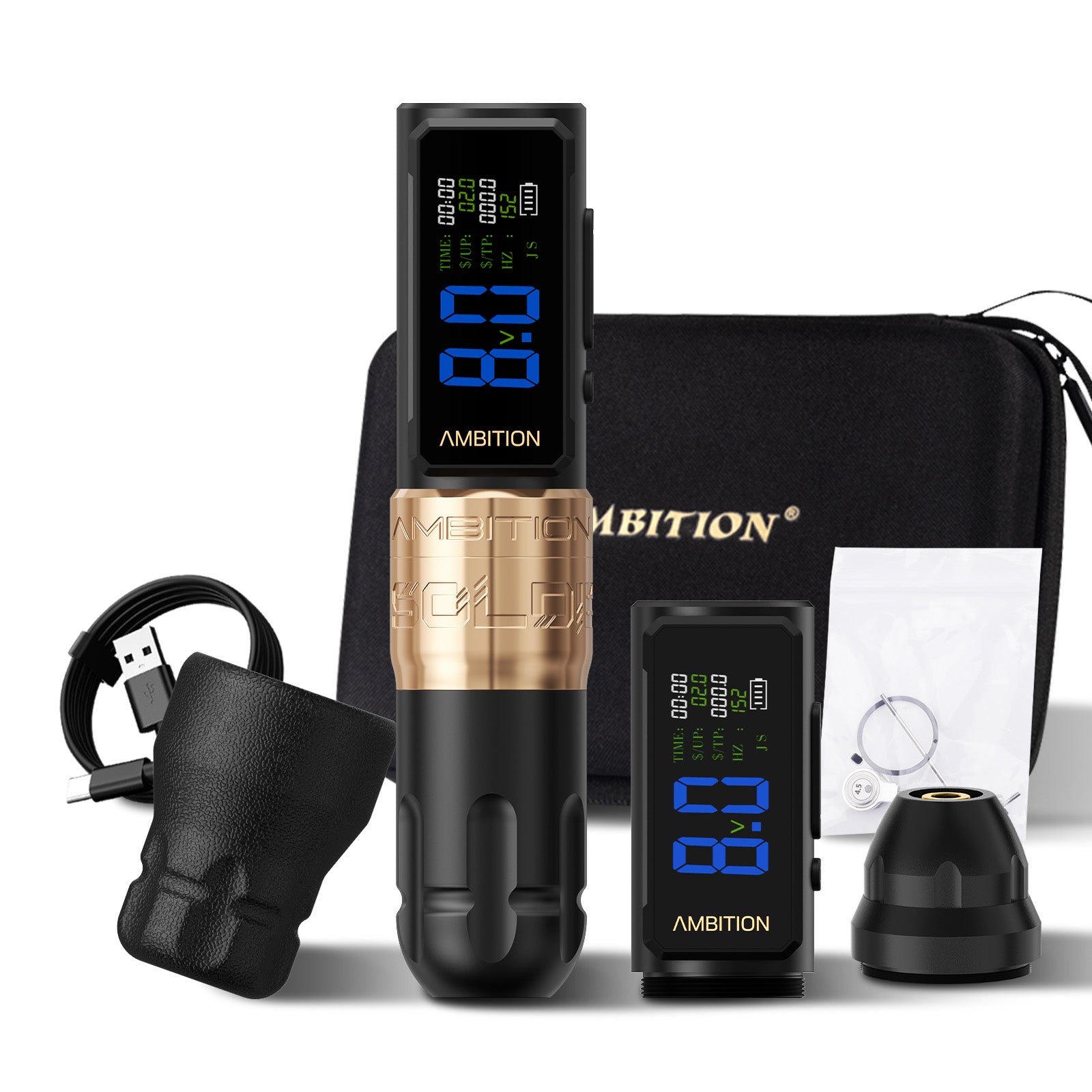 Ambition Soldier270S Stroke 4.5+5.0mm Wireless Tattoo Machine