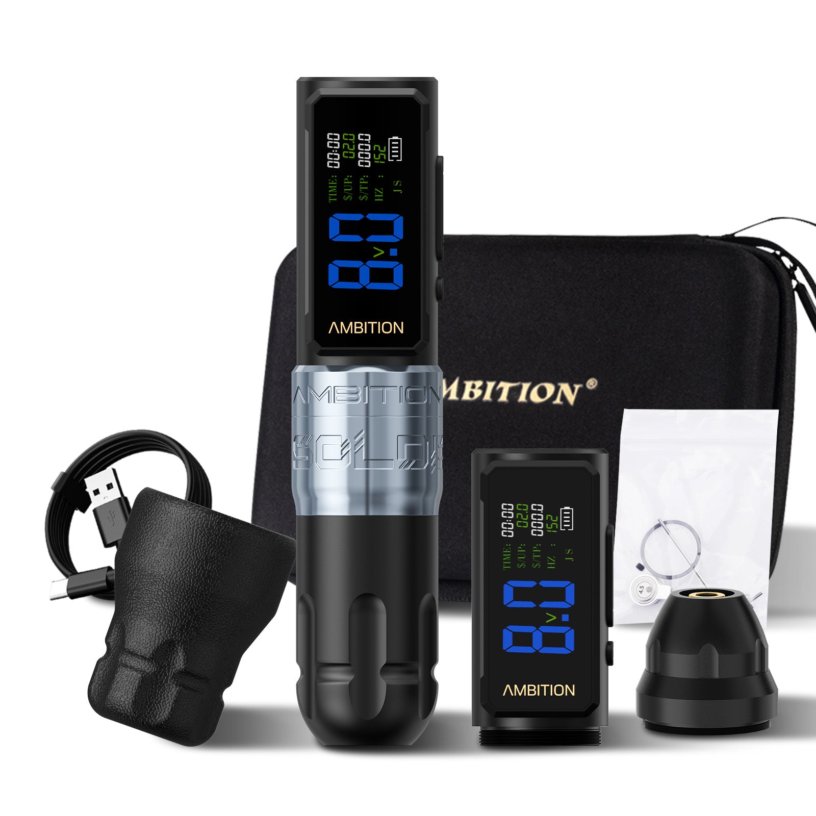 Ambition Soldier270S Stroke 4.5+5.0mm Wireless Tattoo Machine