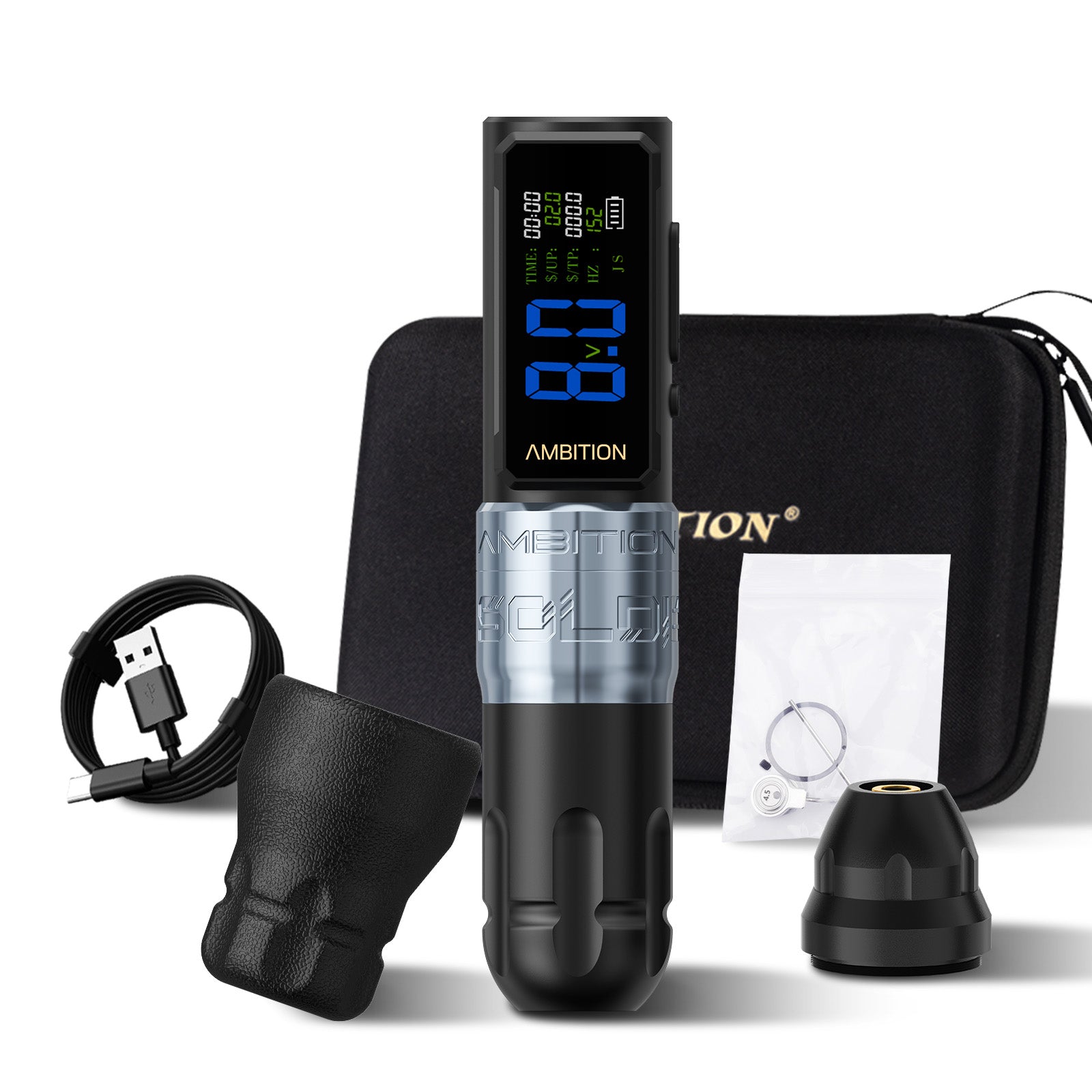 Ambition Soldier270S Stroke 4.5+5.0mm Wireless Tattoo Machine