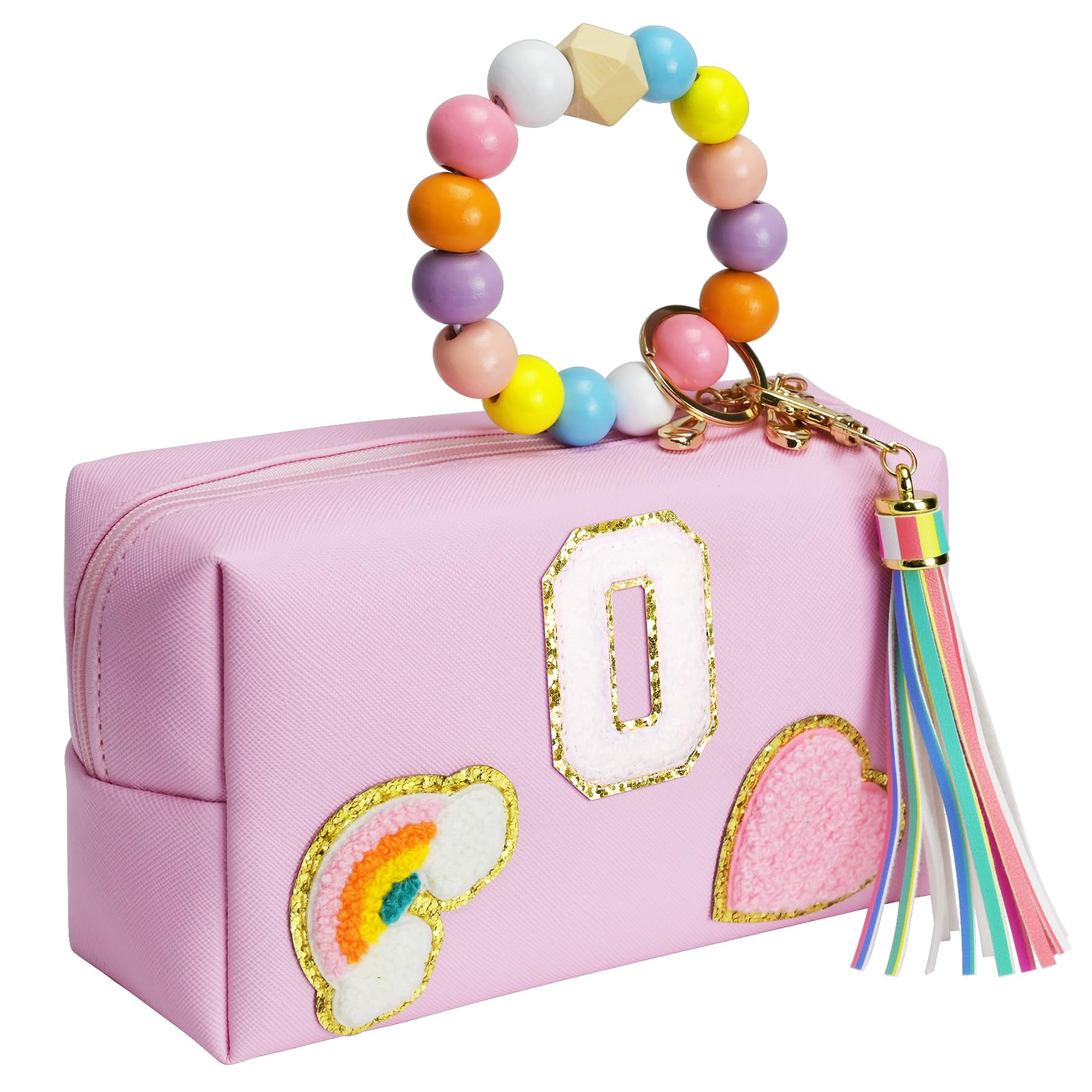 Birthday Gifts for Kids 4 5 6 7 8 9 10 11 12 year Old, Girl gifts Skin Care, Letter Pouch Cosmetic Toiletry Bag, Personalized Gift for Girl, Gift Bags