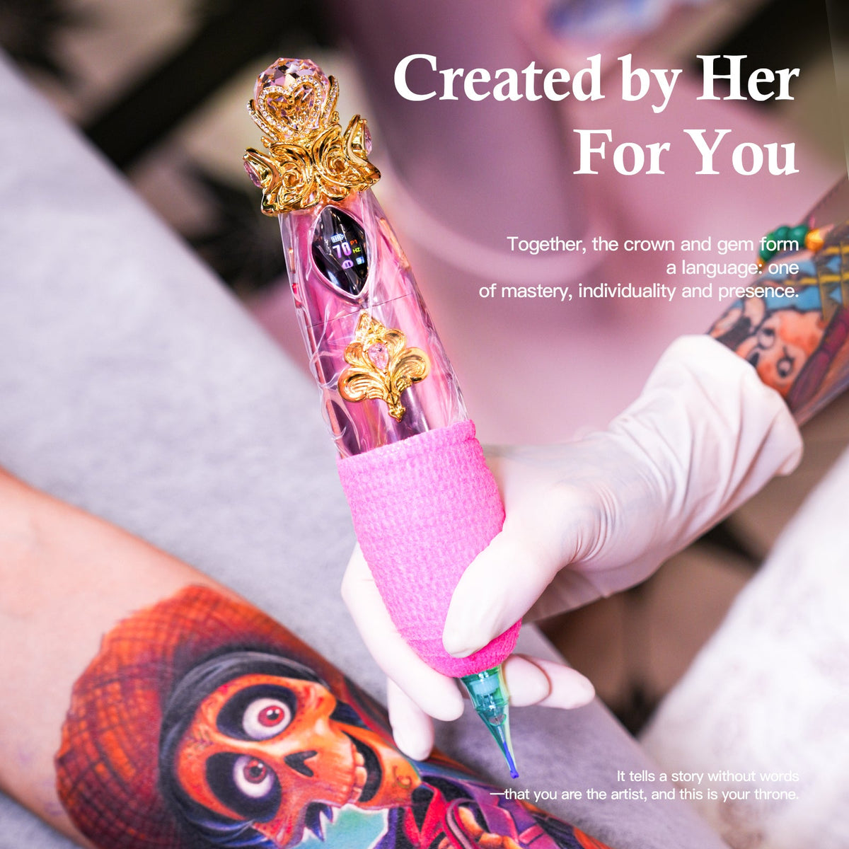 Faviamo Luma | Precision Tattoo Machine Designed for Women Artists