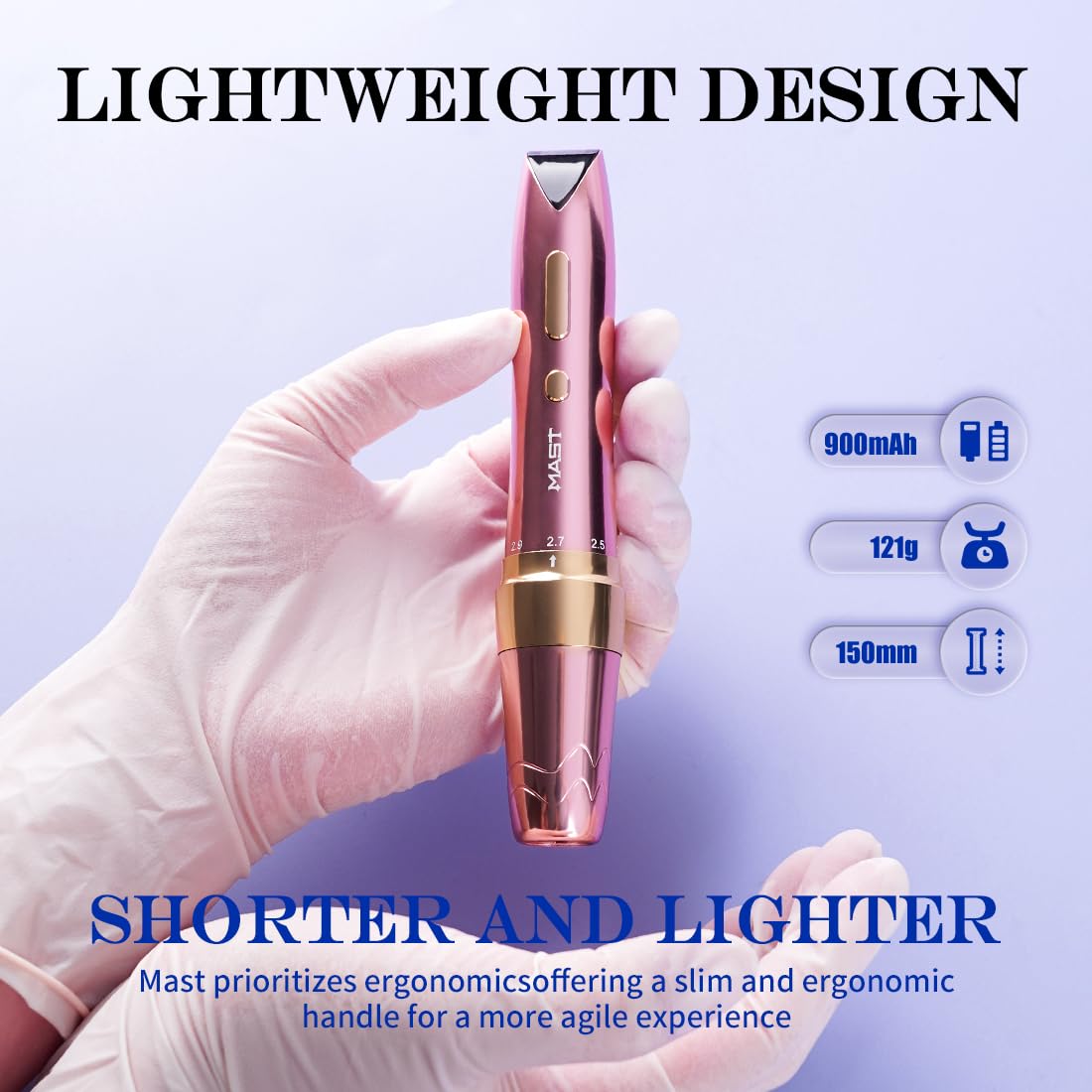 Mast P60 Wireless Tattoo PMU Machine