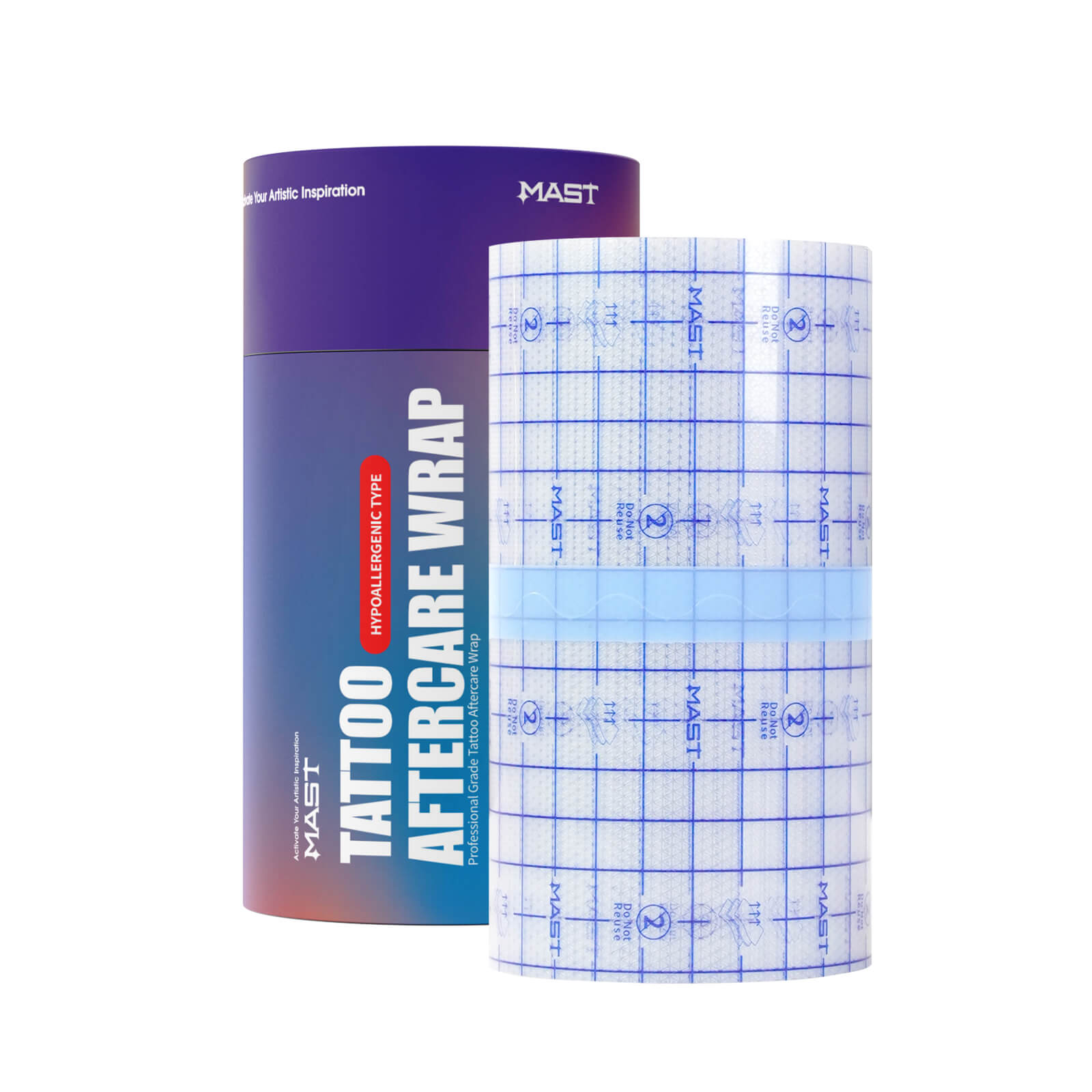 Mast Tattoo Aftercare Wrap Dual-Tear Tattoo Protection Film