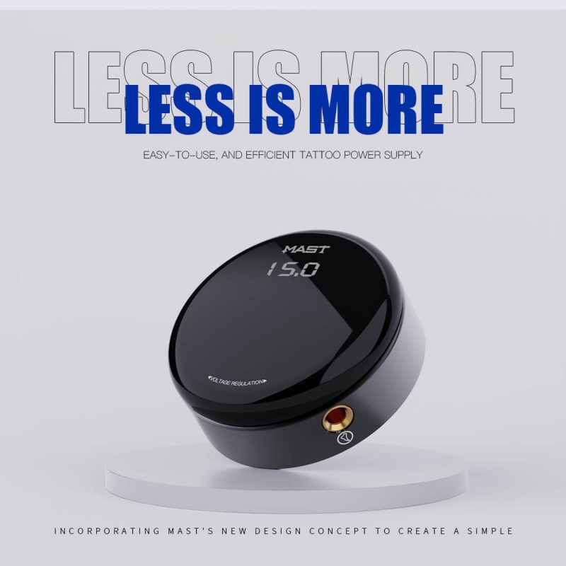 Dragonhawk Mast Circle P150 Tattoo Power Supply OLED Simple Power for Tattoo Machines