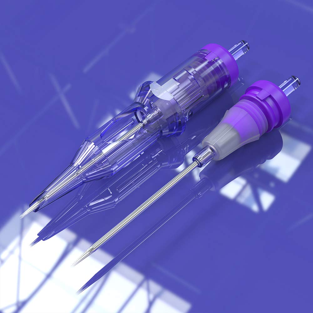 Cartouches d'aiguilles rondes Dragonhawk Mast Pro Tattoo PMU (20 pièces)