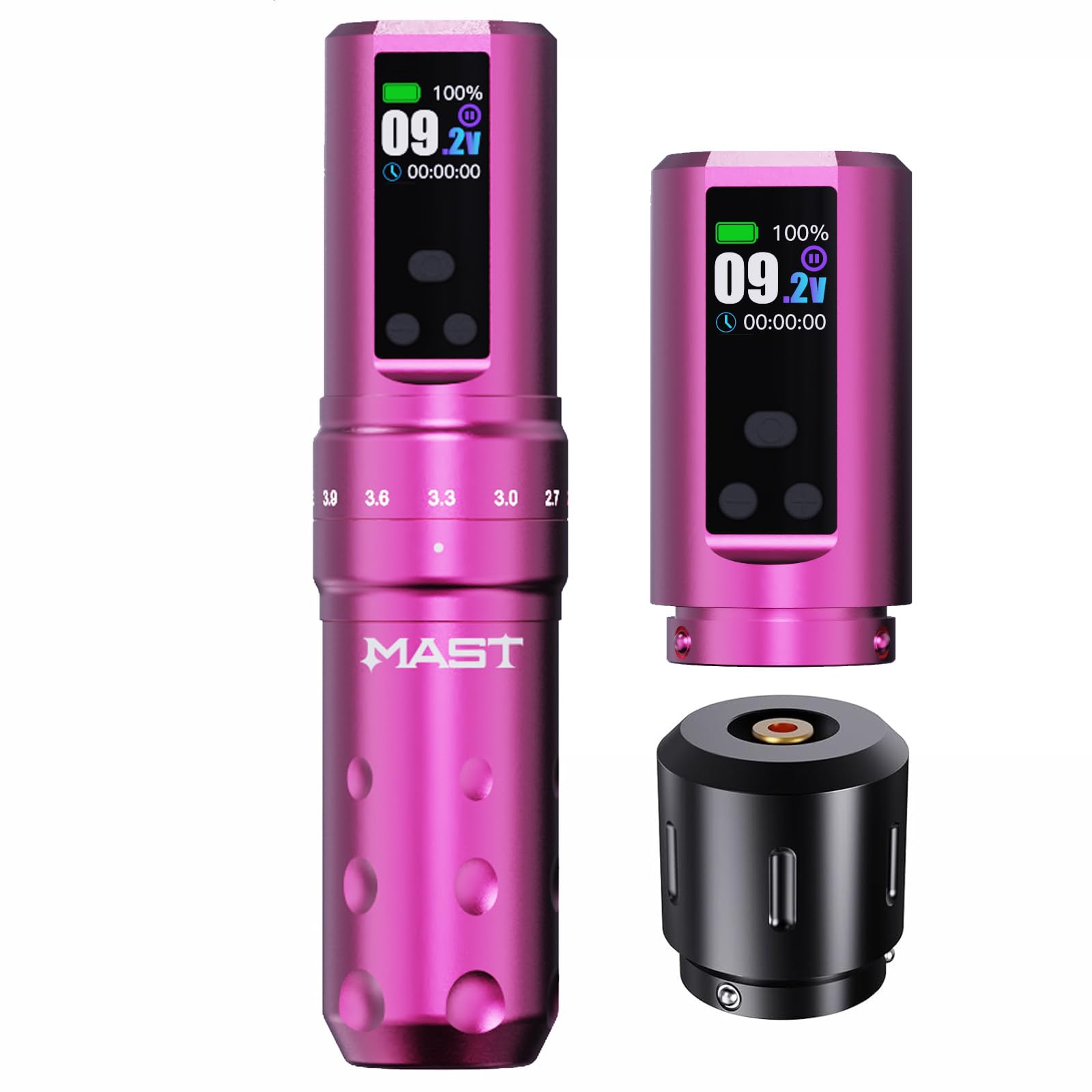 Dragonhawk Mast Fold2 Pro Wireless Tattoo Pen Machine 2.4-4.2MM Strokes Length