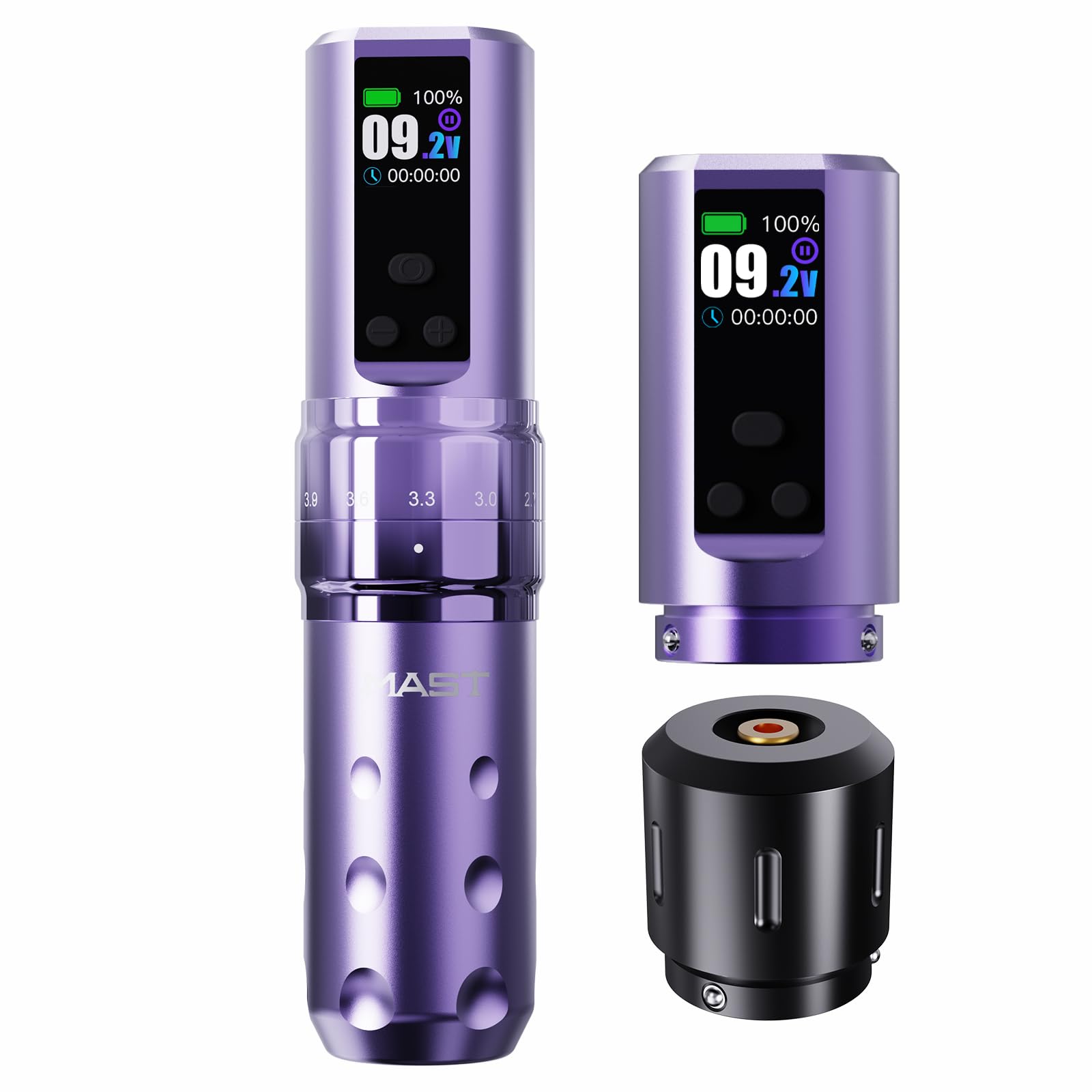 Dragonhawk Mast Fold2 Pro Wireless Tattoo Pen Machine 2.4-4.2MM Strokes Length