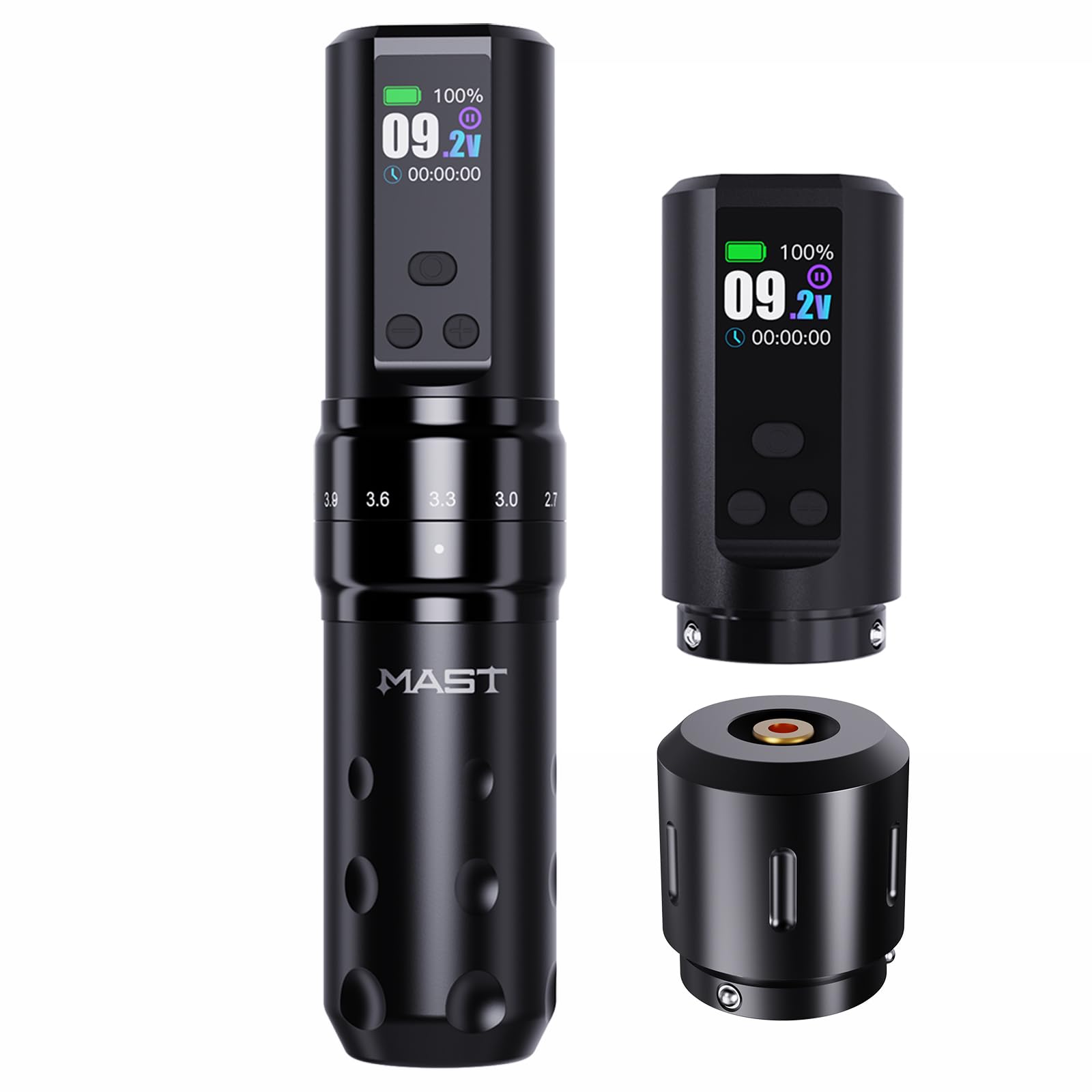 Dragonhawk Mast Fold2 Pro Wireless Tattoo Pen Machine 2.4-4.2MM Strokes Length