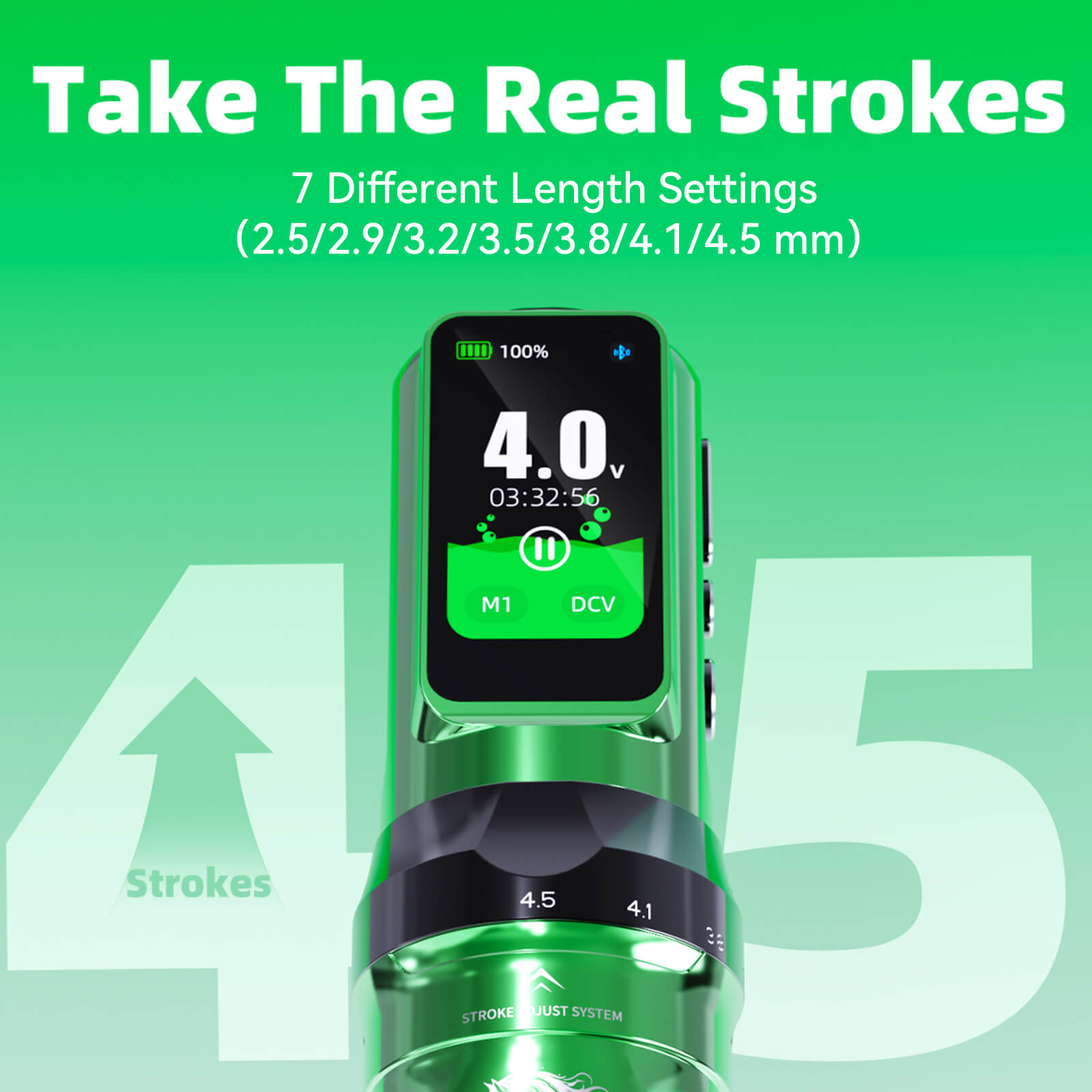 Tattoo Kit | Dragonhawk Fold Pro Year of Horse Edition Tattoo Machine Pen Wireless Professional Bundle