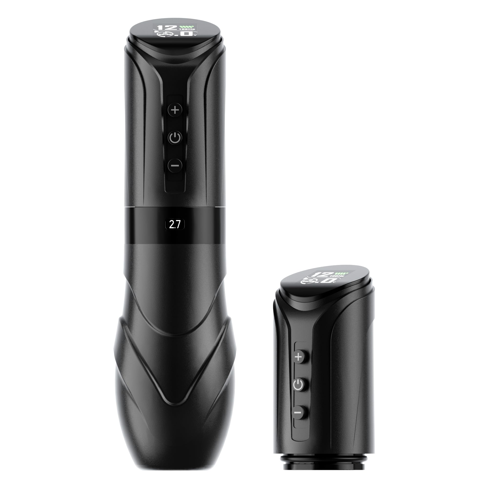 CNC KRONOS Wireless Tattoo Machine– 1900 mAh Battery, USB-C Rapid Charge, 4–12 V Adjustable & 7 Stroke