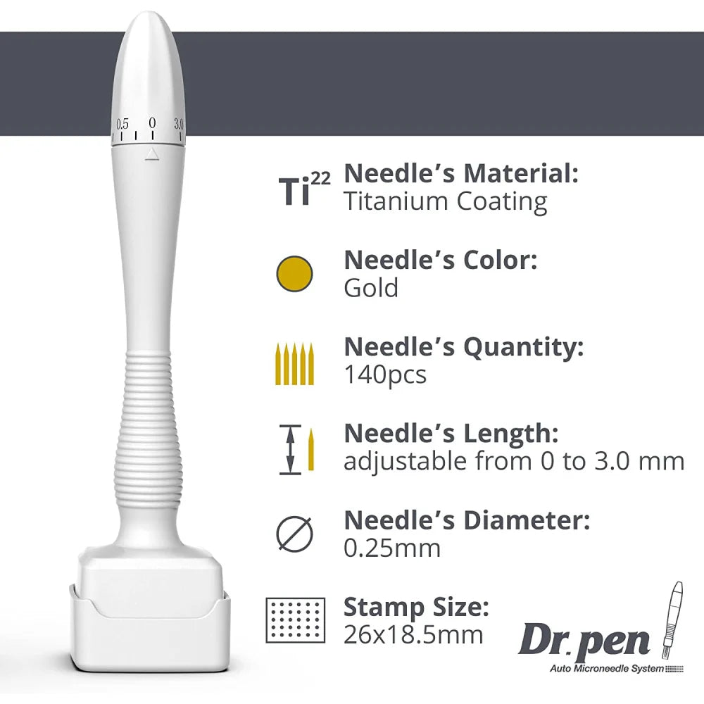Dr. Pen DRS 140A Adjustable Needle Length Mirocneedling Device for Stretch Marks