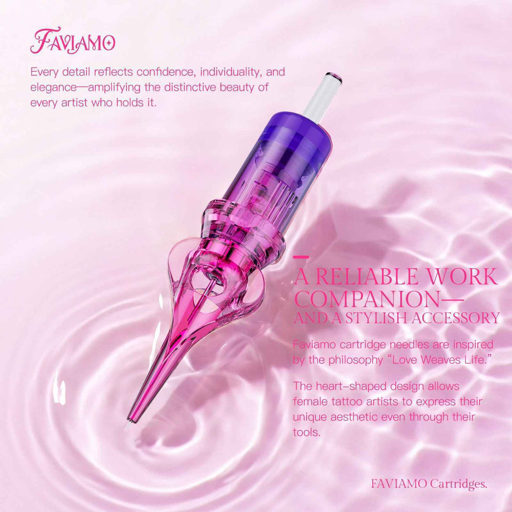Faviamo Heartist | Precision Tattoo Cartridge Needles for Women Artist