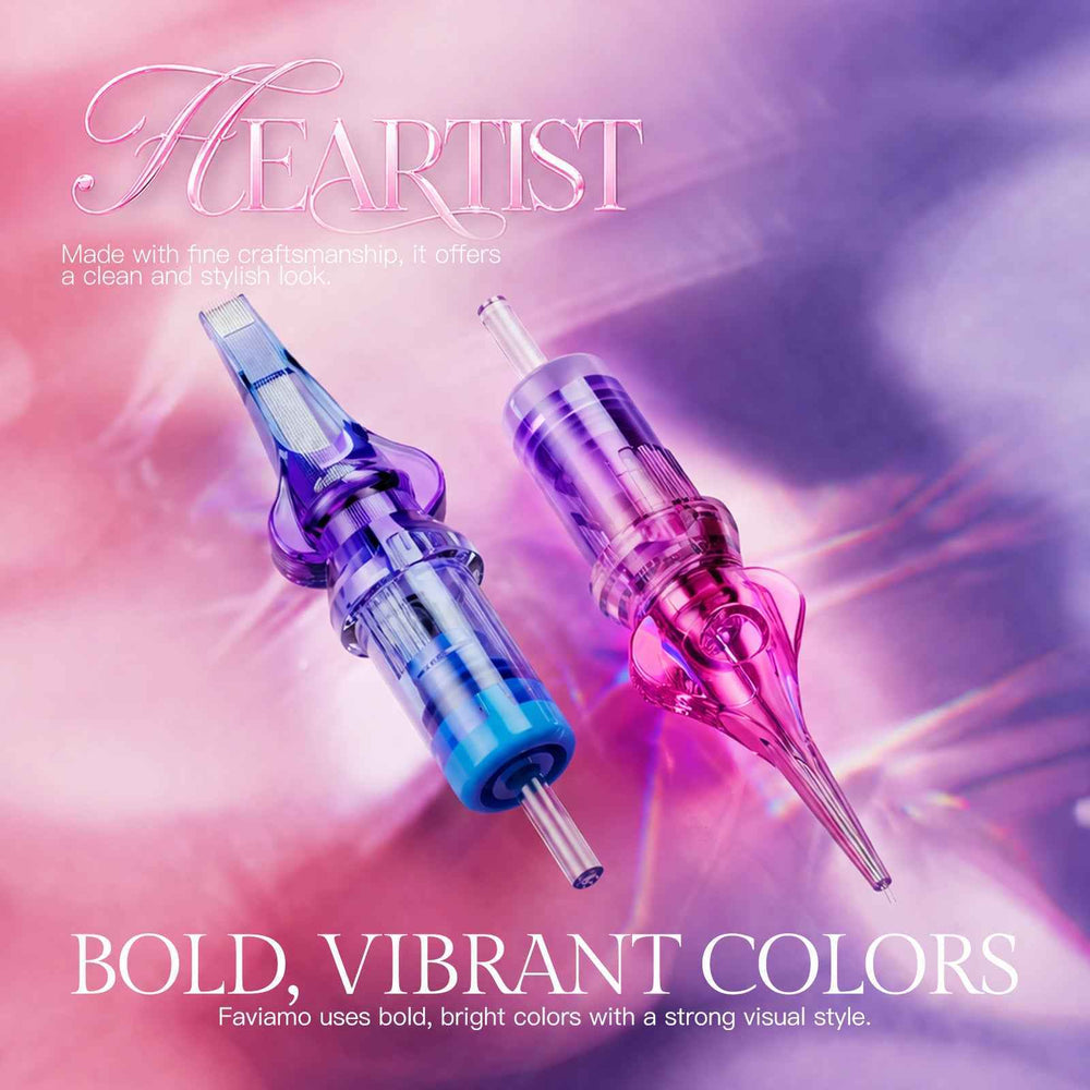 Faviamo Heartist | Precision Tattoo Cartridge Needles for Women Artist