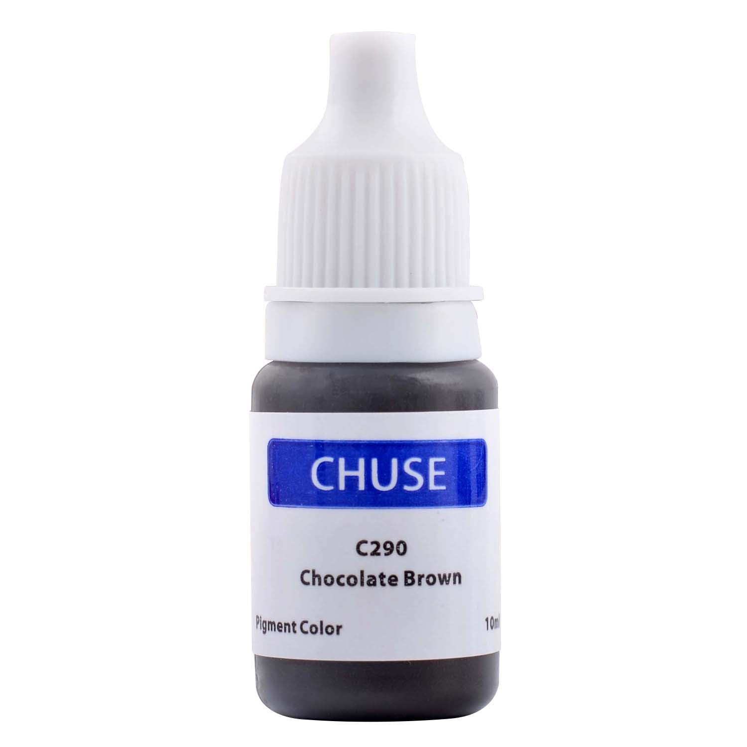 Pigments pour sourcils CHUSE PMU 0,35 oz/10 ml (C290 Brun chocolat) 