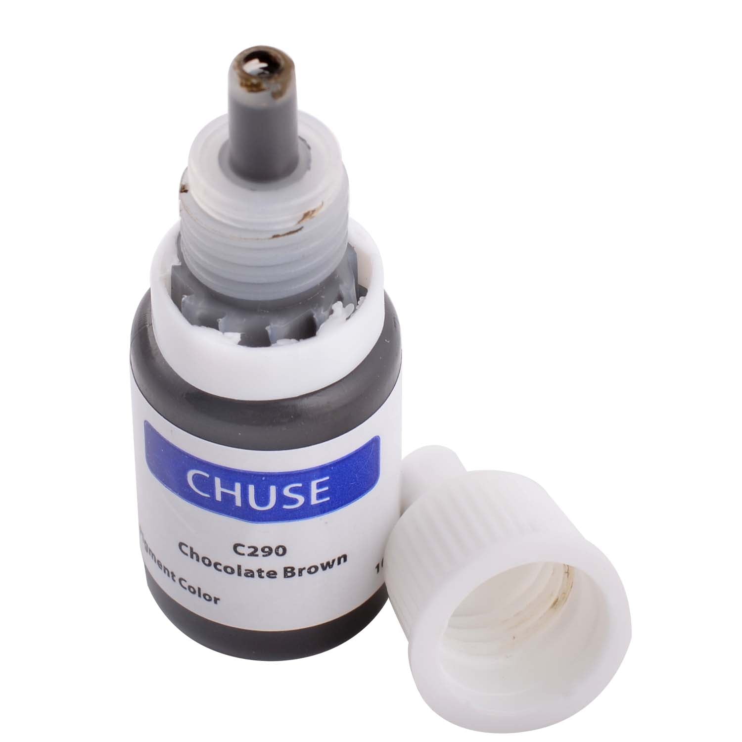 Pigments pour sourcils CHUSE PMU 0,35 oz/10 ml (C290 Brun chocolat) 