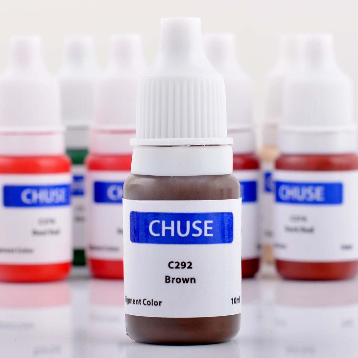 CHUSE PMU Augenbrauenpigmente 0,35 oz/10ml (C292 Braun) 