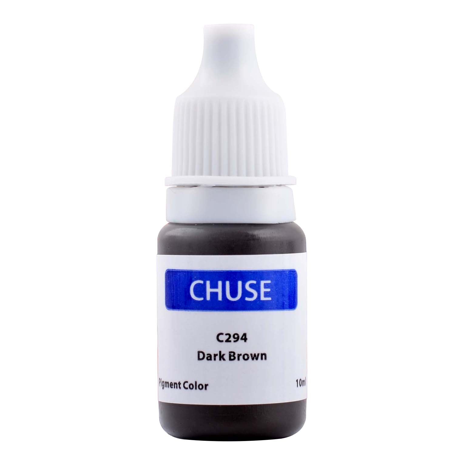 Pigments pour sourcils CHUSE PMU 0,35 oz/10 ml (C294 Brun foncé) 