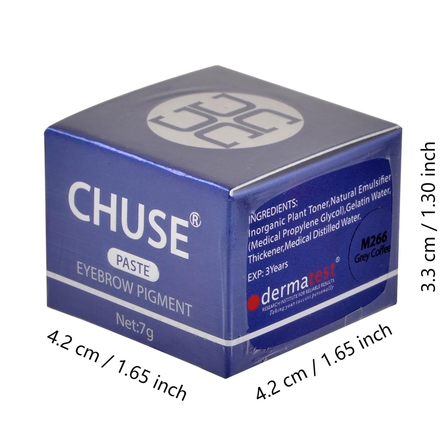 CHUSE 7g Paste Eyebrow Pigments (M266 Grey Coffee)