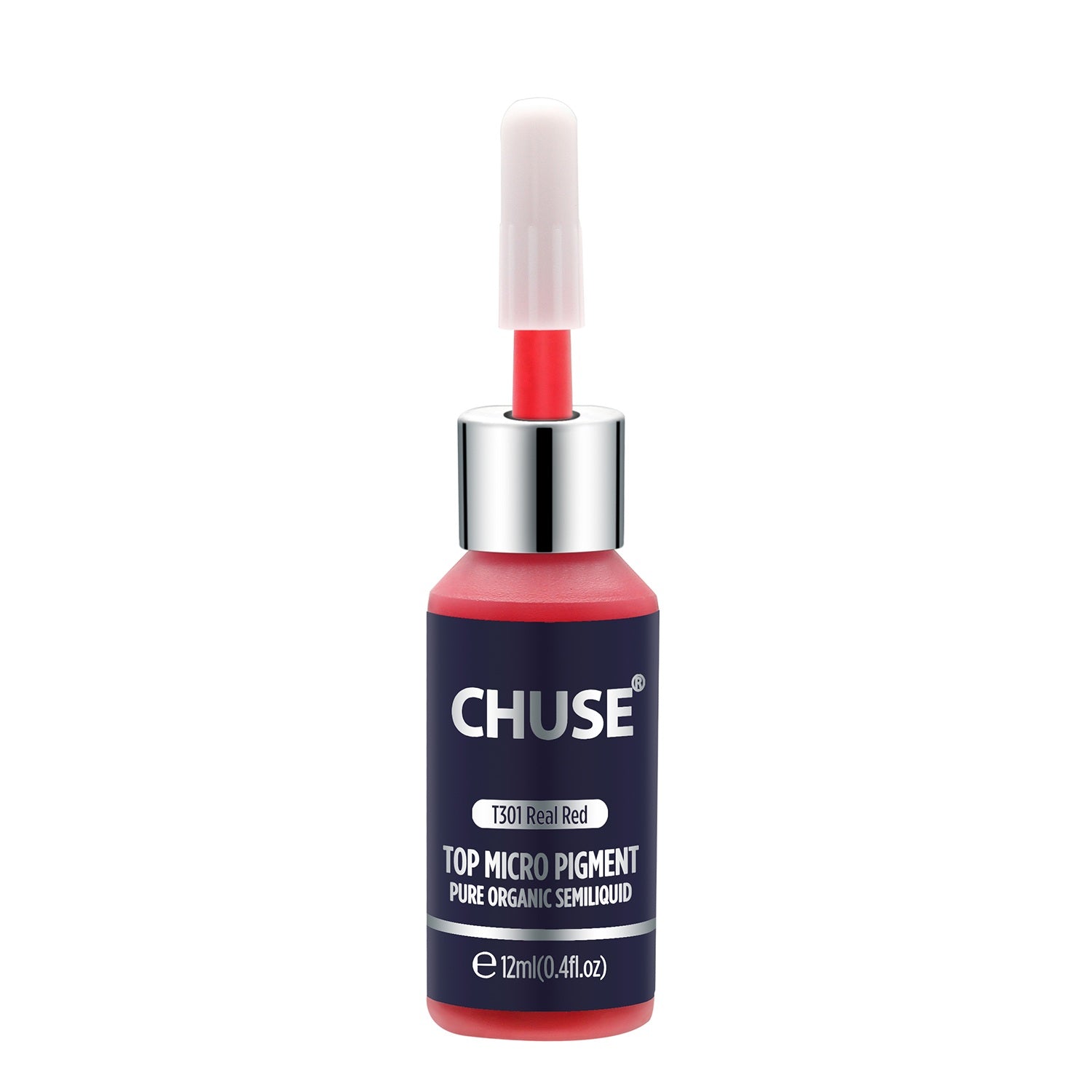 Pigments pour les lèvres CHUSE PMU 0,4 oz/12 ml (T301 Real Red) 