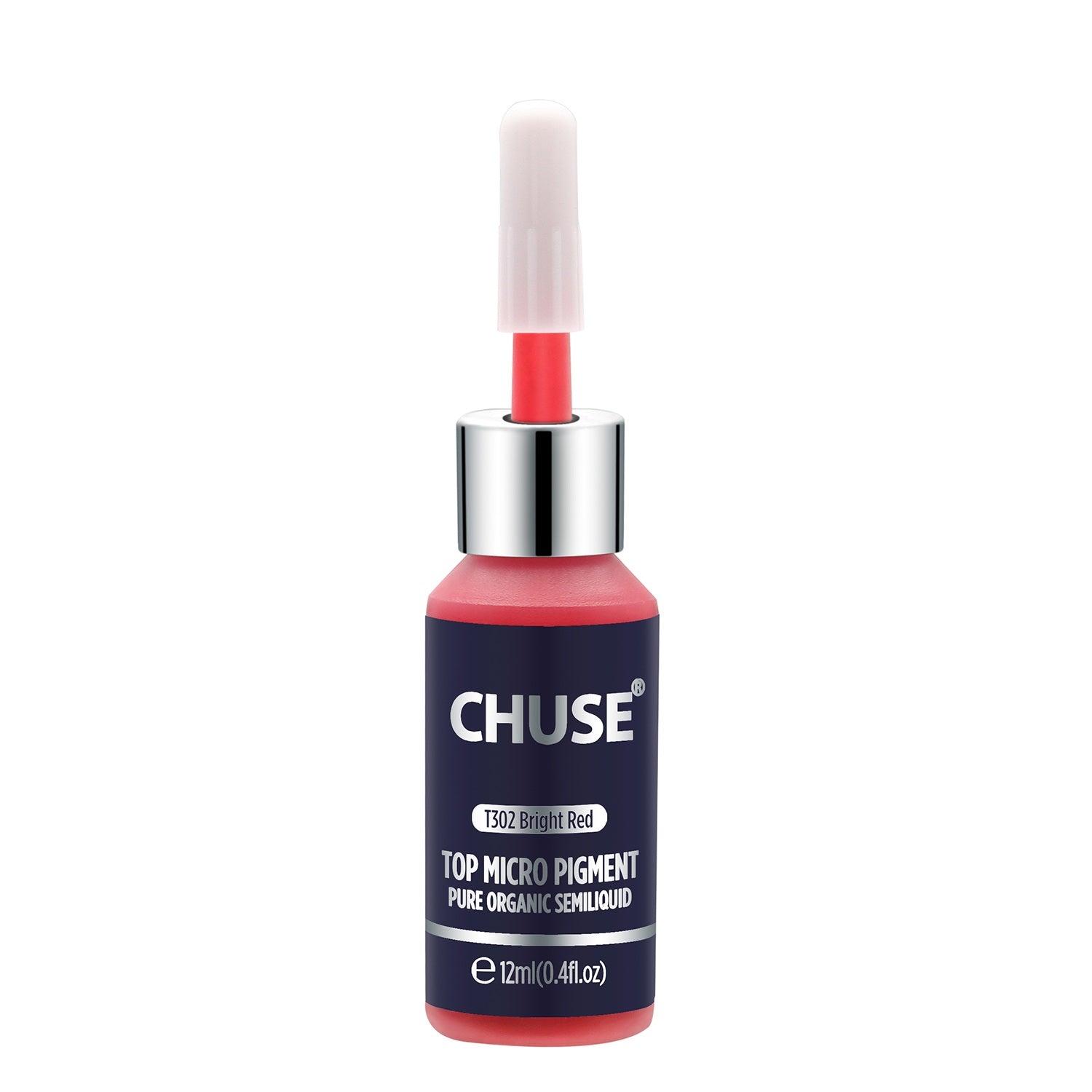 Pigments pour les lèvres CHUSE PMU 0,4 oz/12 ml (T302 Rouge vif) 