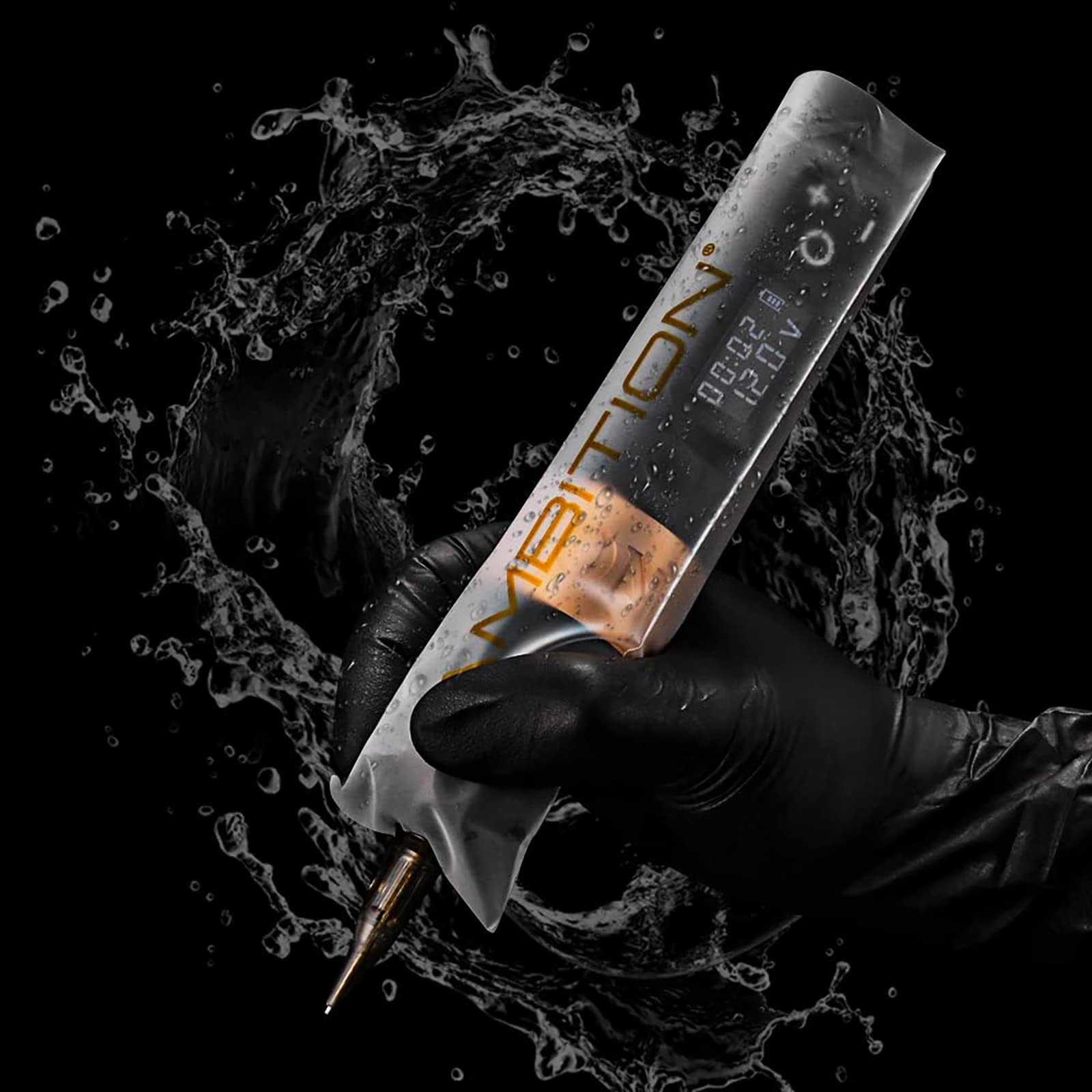 Ambition 200pcs Tattoo Machine Bags - Disposable Cartridge Tattoo Pen Covers Rotary Tattoo Machine Sleeves Protective Bags