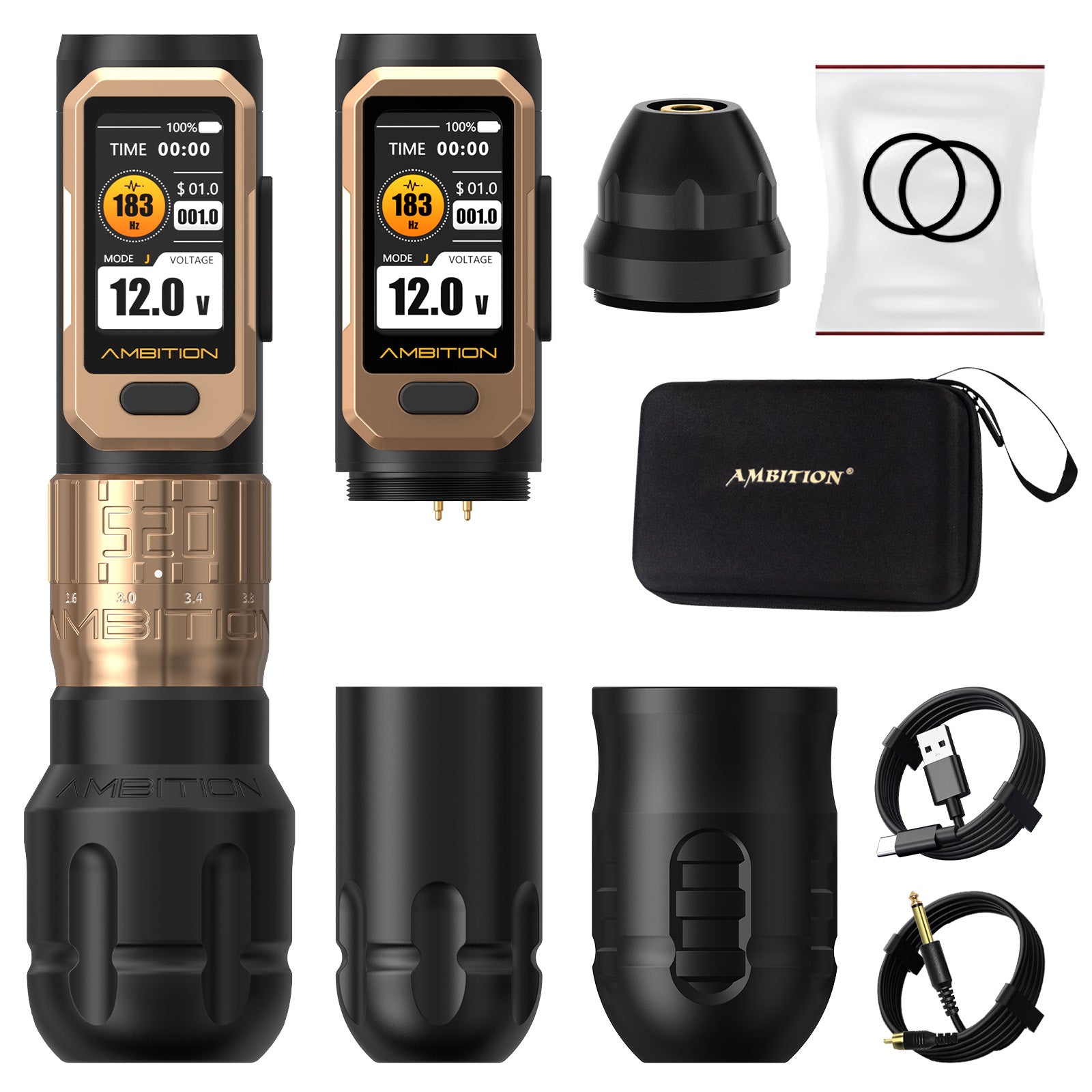 Ambition Soldier Pro 520 Wireless Tattoo PMU Machine